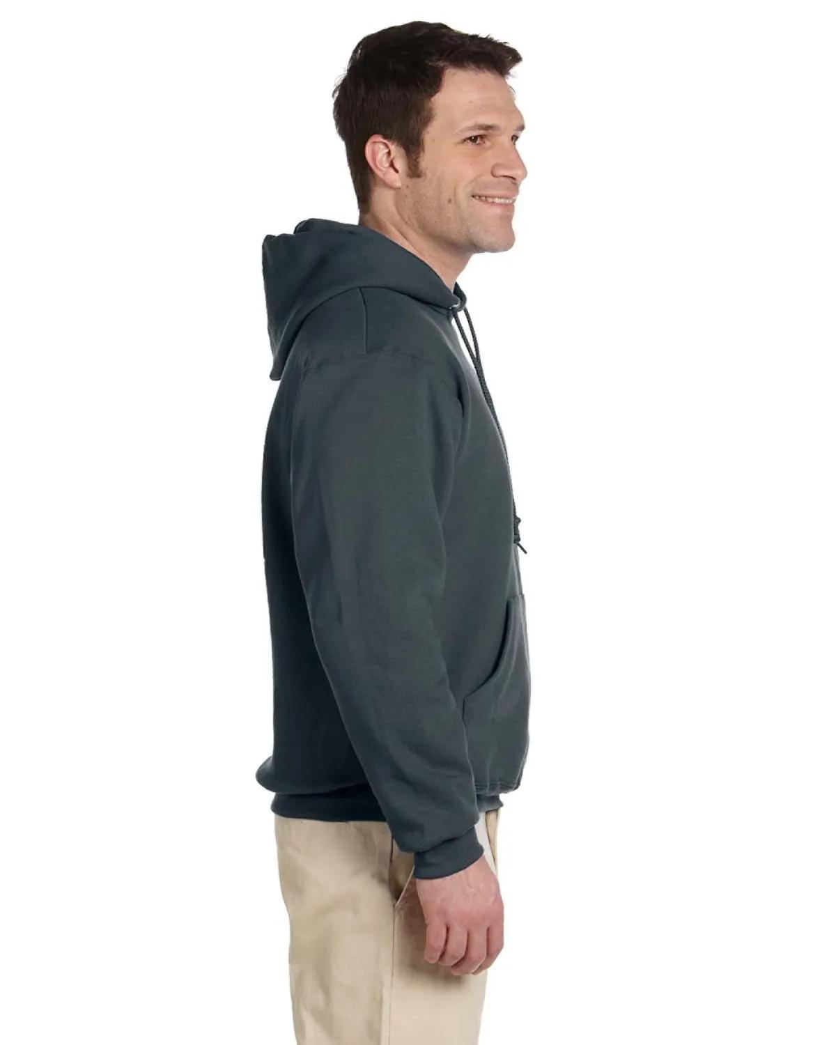 Adult Super Sweats® NuBlend® Fleece Pullover Hooded Sweatshirt 23 of 32