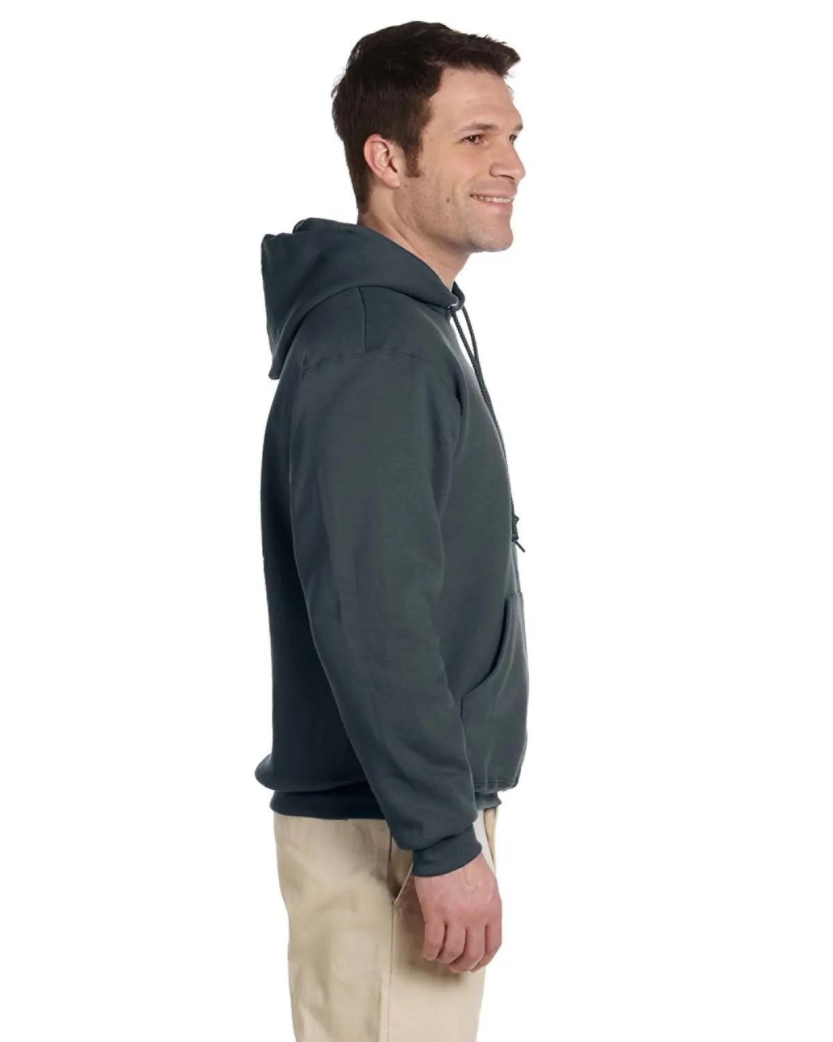 Adult Super Sweats® NuBlend® Fleece Pullover Hooded Sweatshirt 12 of 32