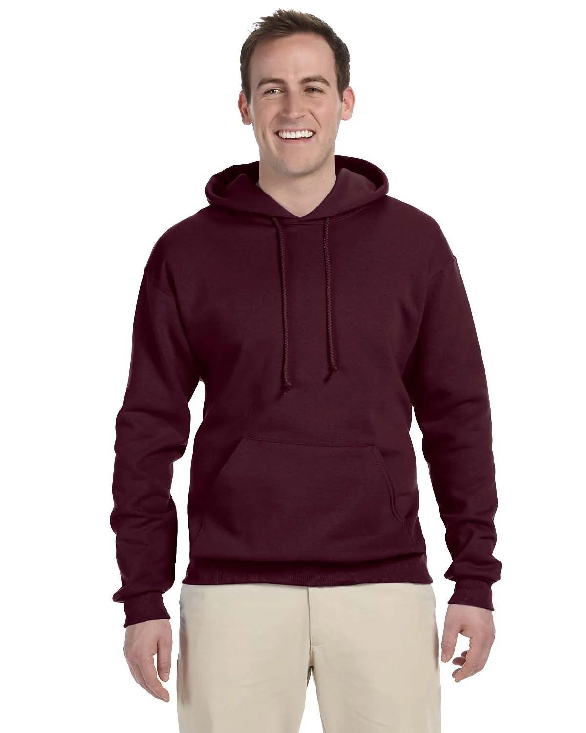 Adult NuBlend® Fleece Pullover Hooded Sweatshirt 7 of 151