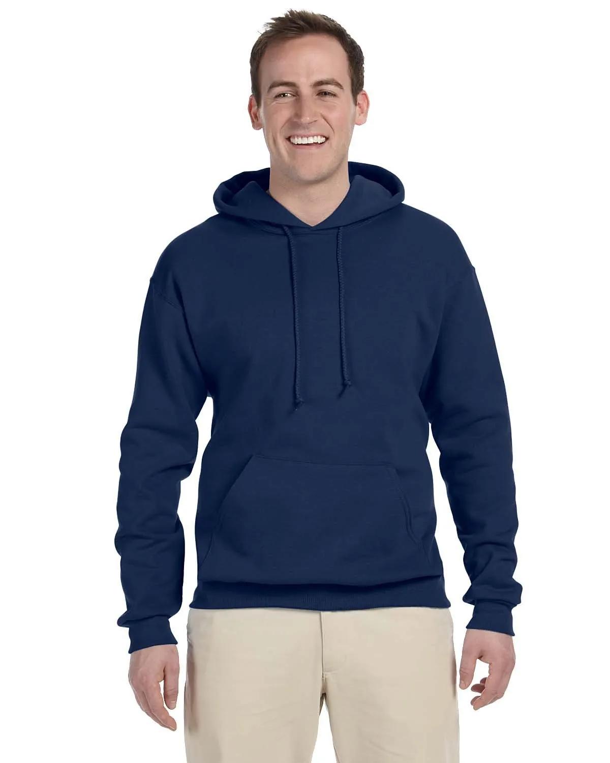 Adult NuBlend® Fleece Pullover Hooded Sweatshirt 1 of 151