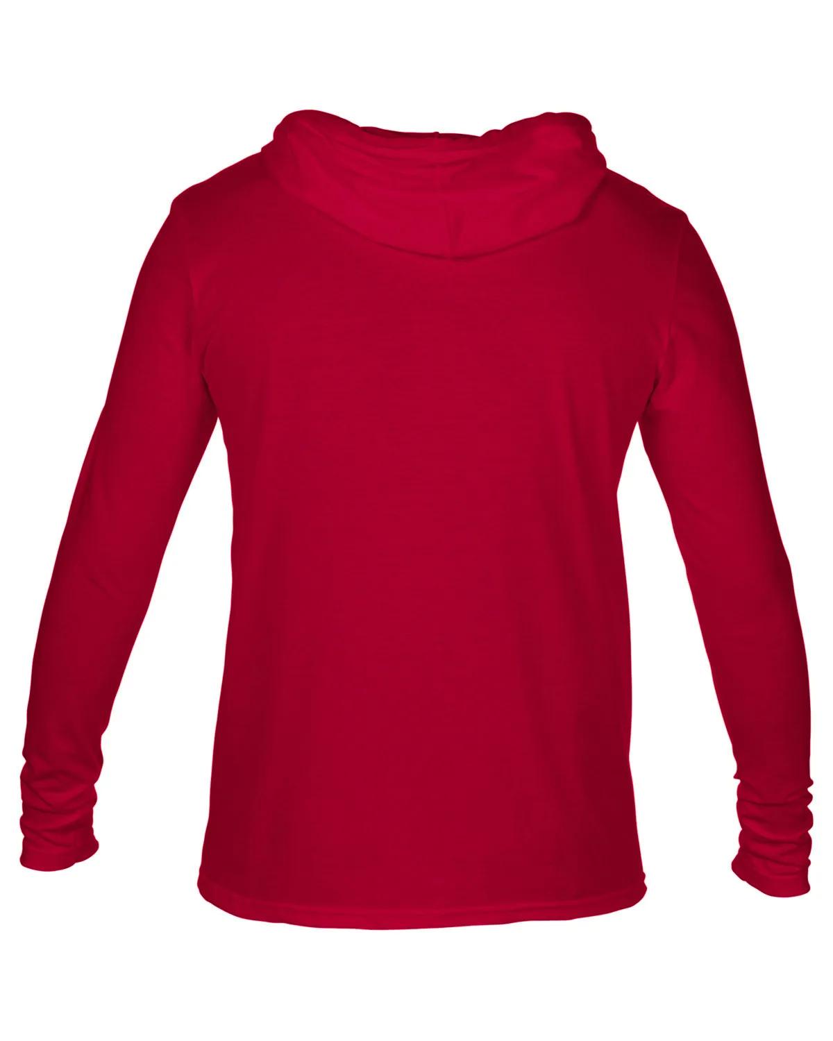 Adult Lightweight Long-Sleeve Hooded T-Shirt 18 of 48