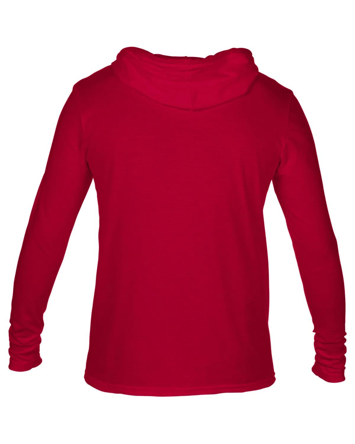 Adult Lightweight Long-Sleeve Hooded T-Shirt 24 of 40