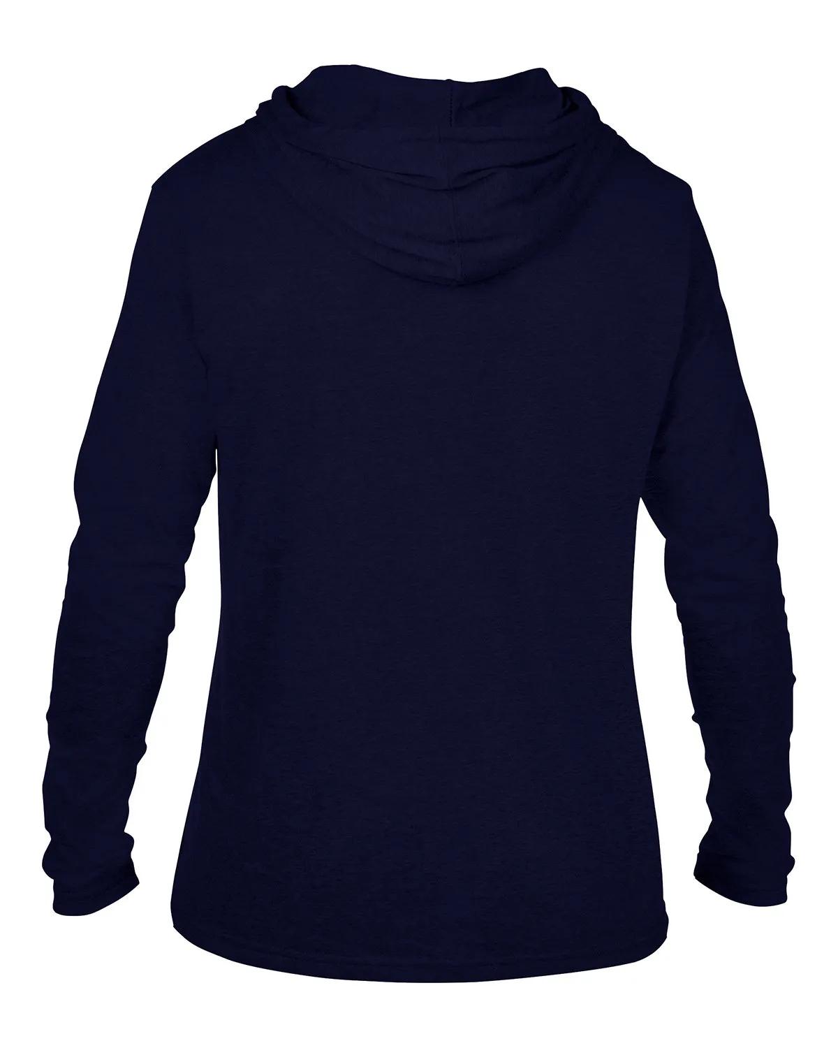 Adult Lightweight Long-Sleeve Hooded T-Shirt 33 of 40