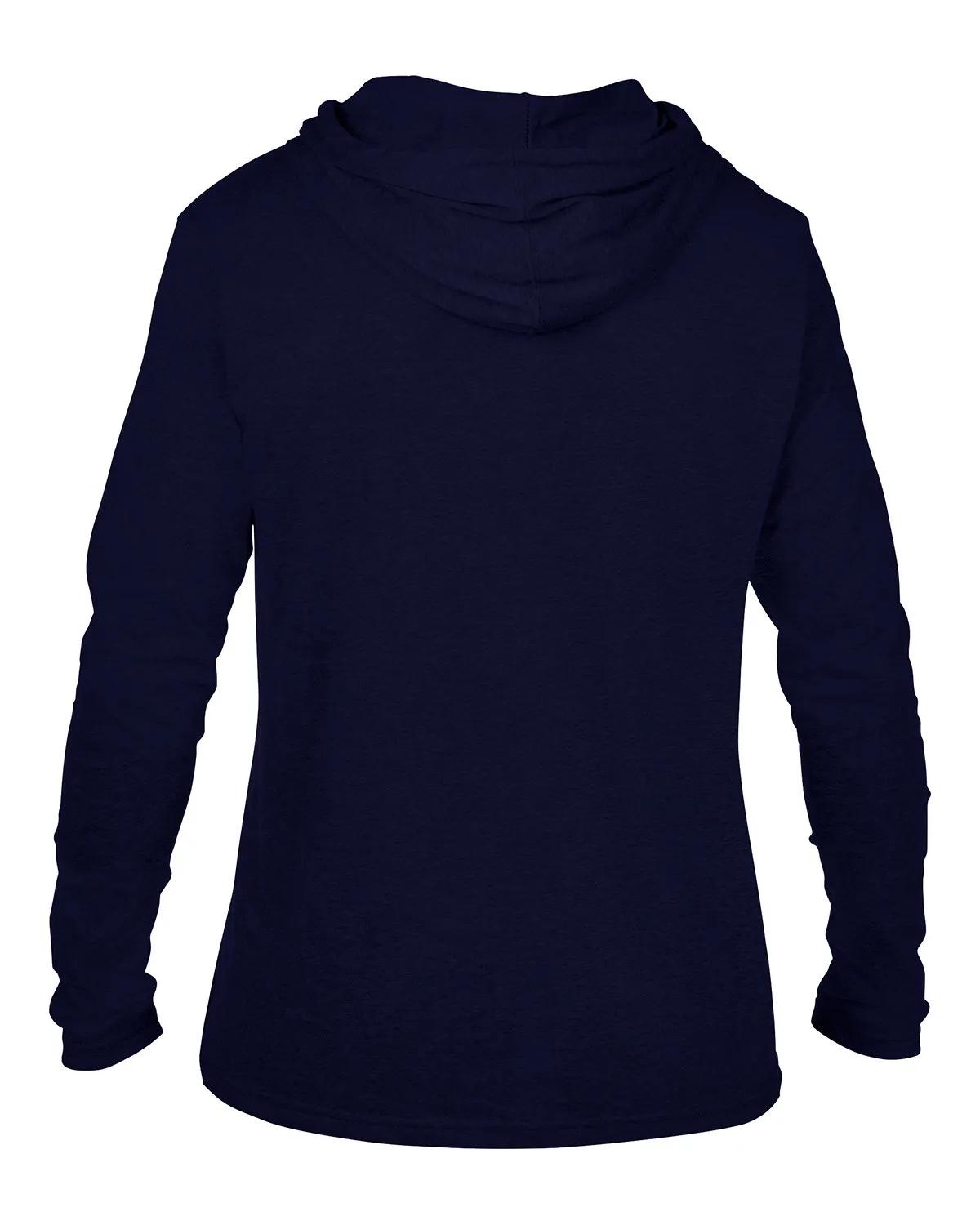 Adult Lightweight Long-Sleeve Hooded T-Shirt 22 of 48