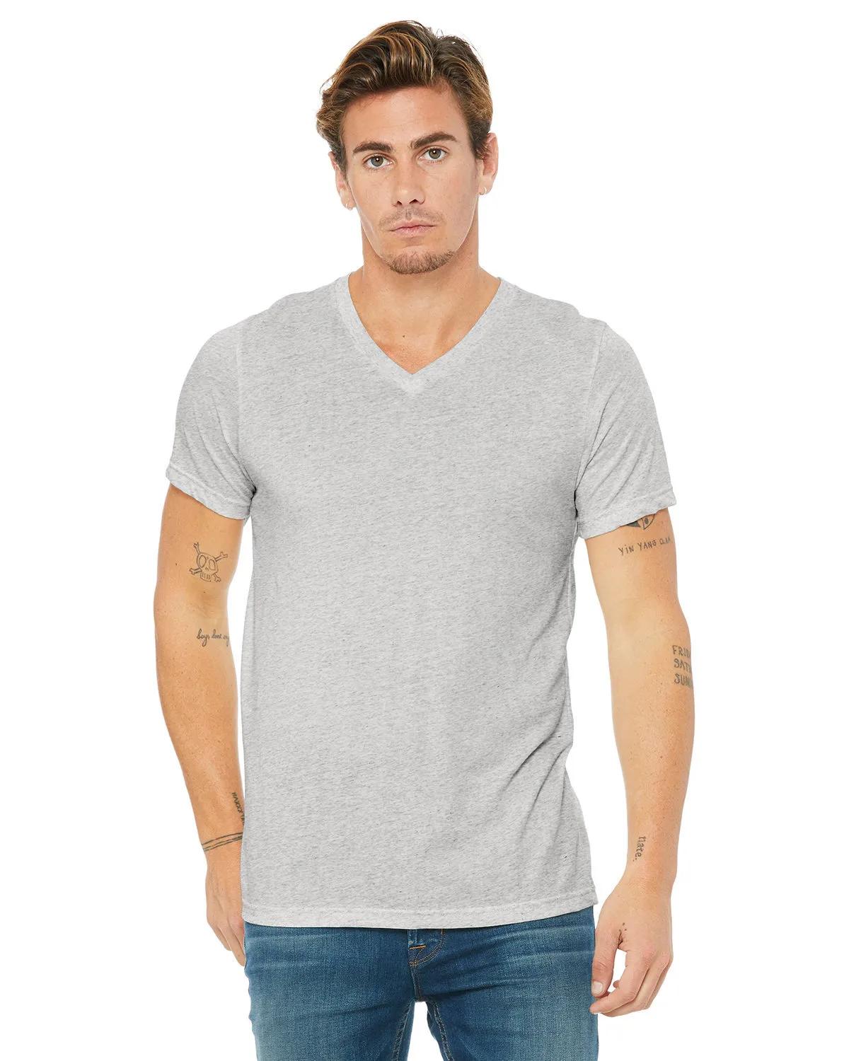 Unisex Triblend V-Neck T-Shirt 5 of 103