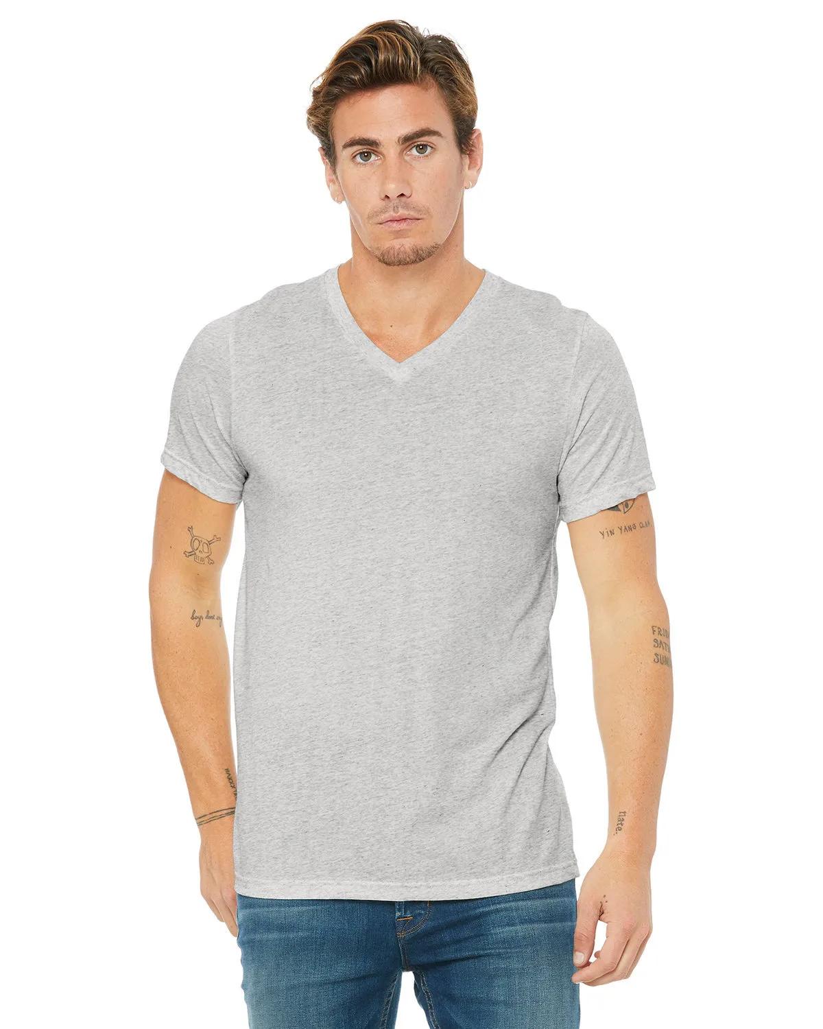 Unisex Triblend V-Neck T-Shirt 20 of 103