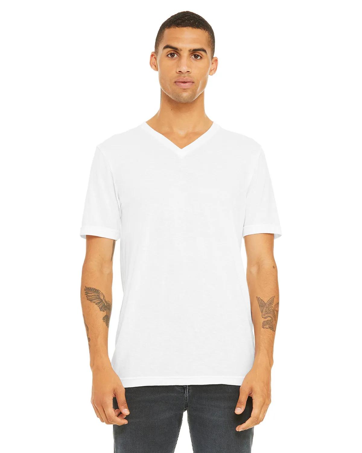 Unisex Triblend V-Neck T-Shirt 17 of 103