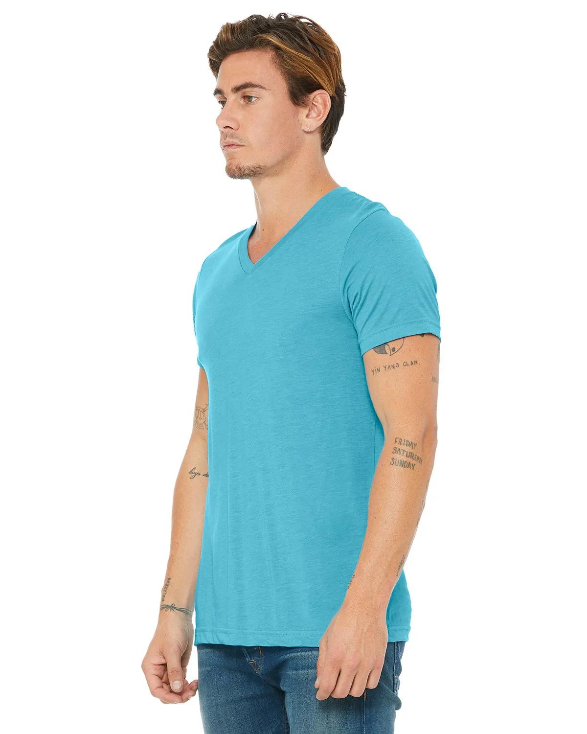 Unisex Triblend V-Neck T-Shirt 51 of 103