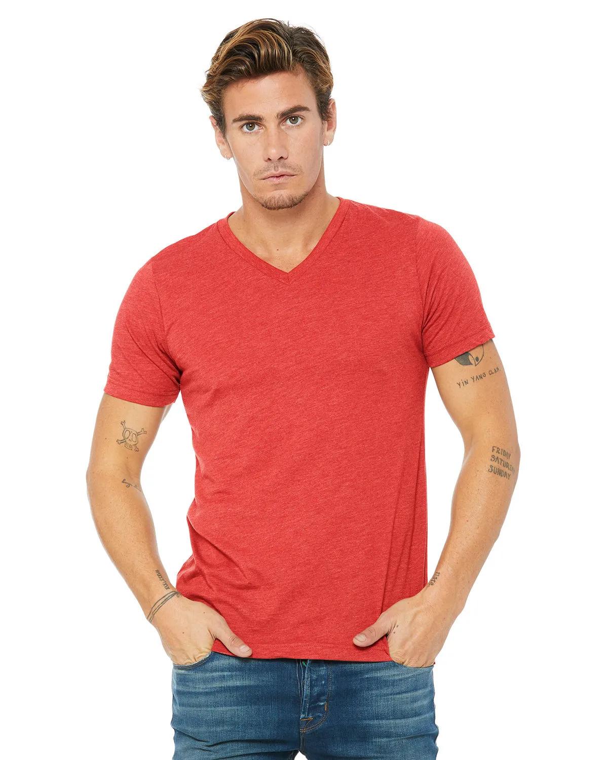 Unisex Triblend V-Neck T-Shirt 9 of 103