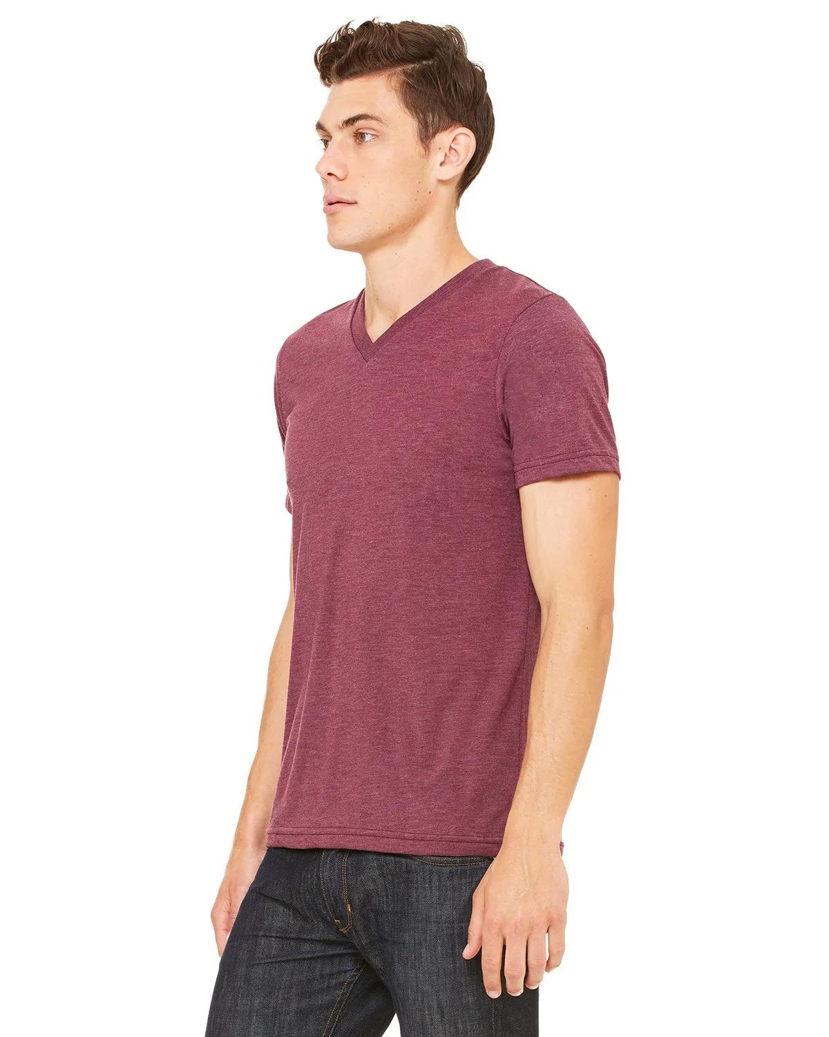 Unisex Triblend V-Neck T-Shirt 49 of 103