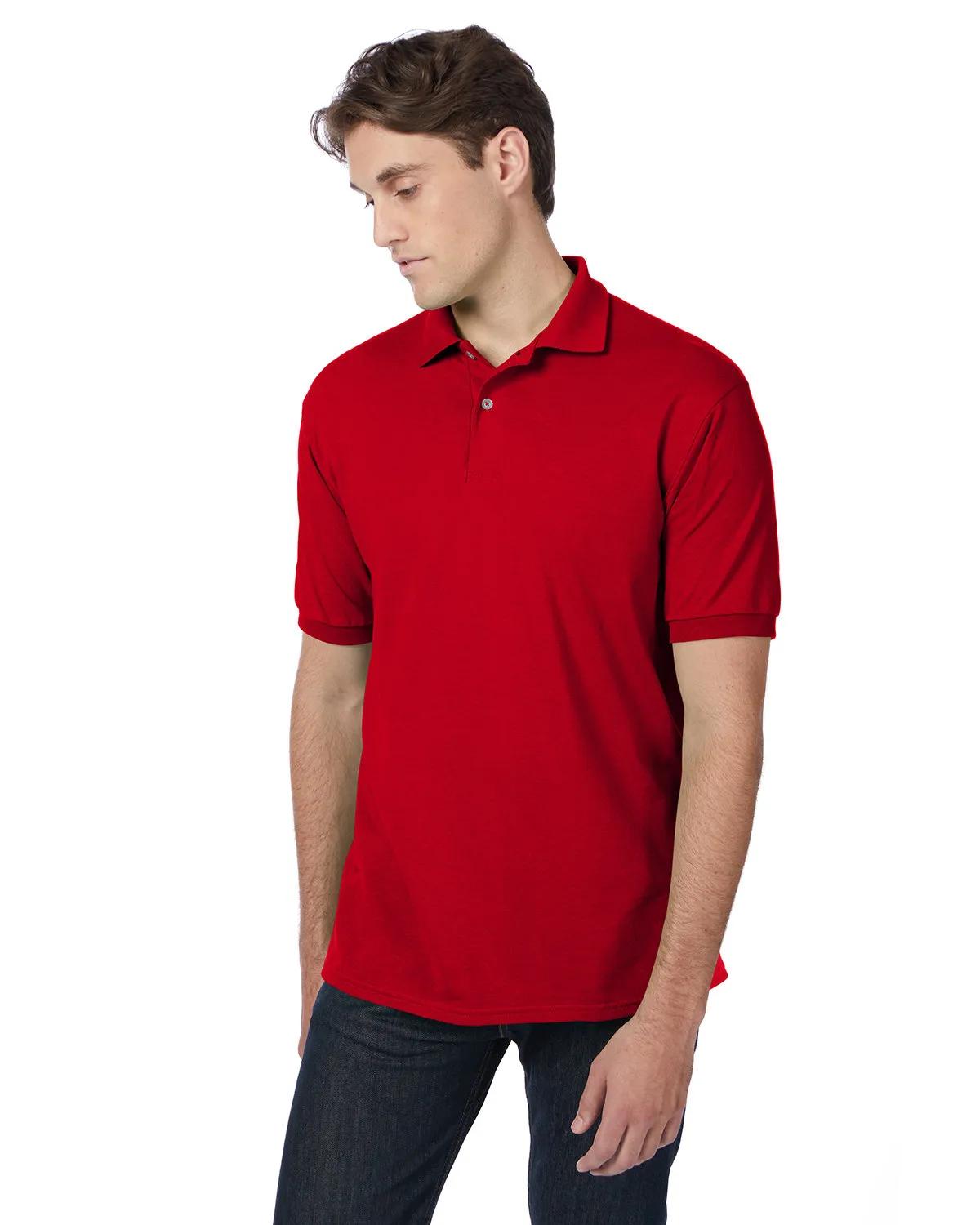 Adult EcoSmart® Jersey Knit Polo 57 of 61