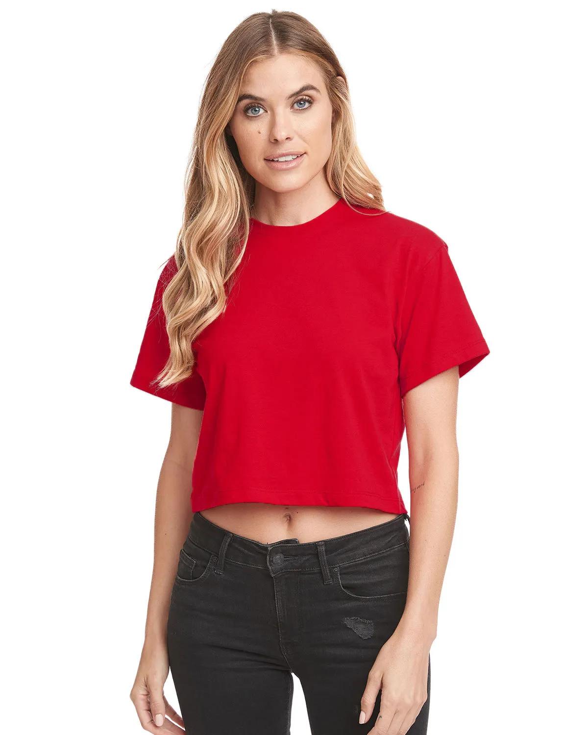 Ladies' Ideal Crop T-Shirt 4 of 26
