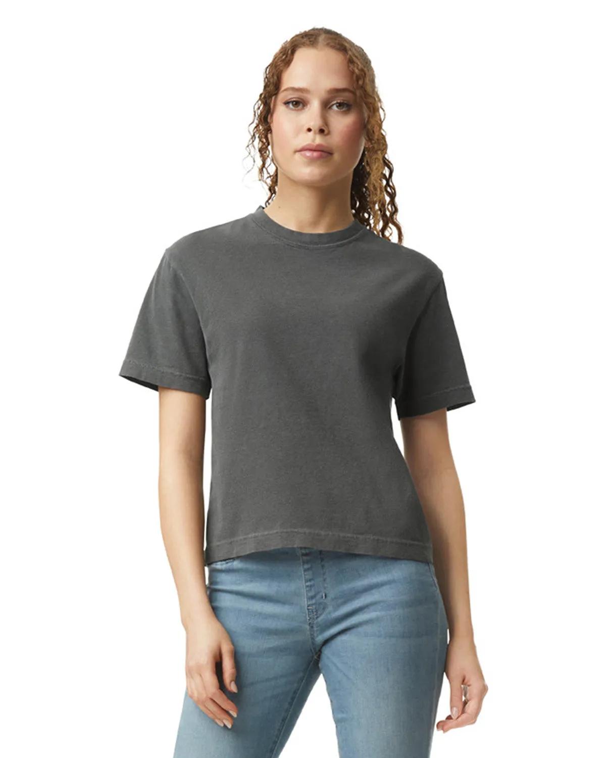 Ladies' Heavyweight Cropped T-Shirt 2 of 17