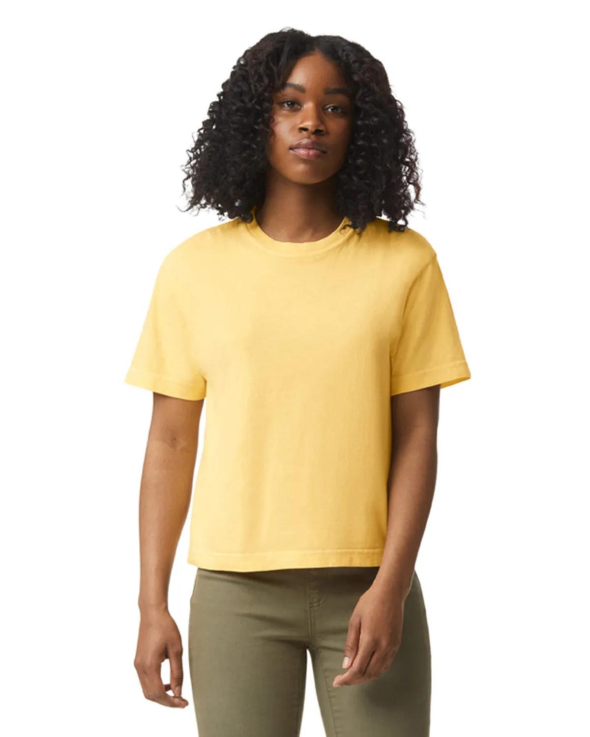 Ladies' Heavyweight Cropped T-Shirt 5 of 17