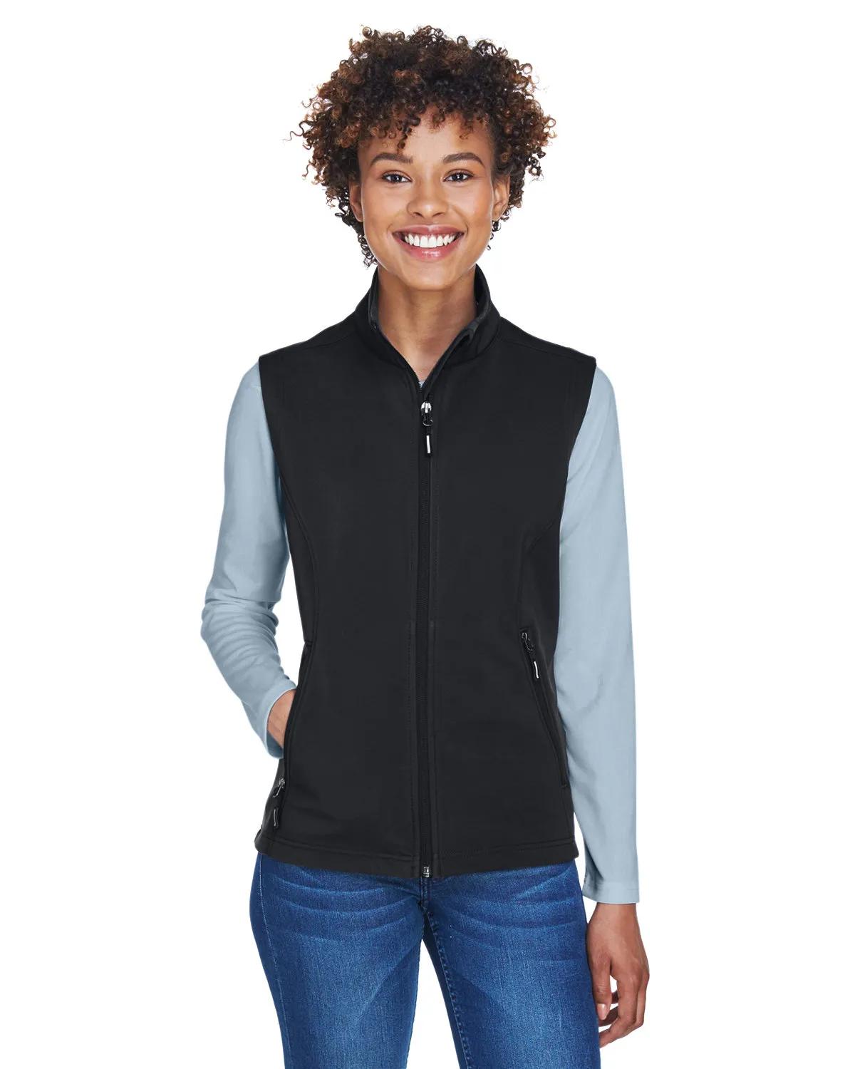 Ladies' Cruise Two-Layer Fleece Bonded Soft Shell Vest 1 of 27