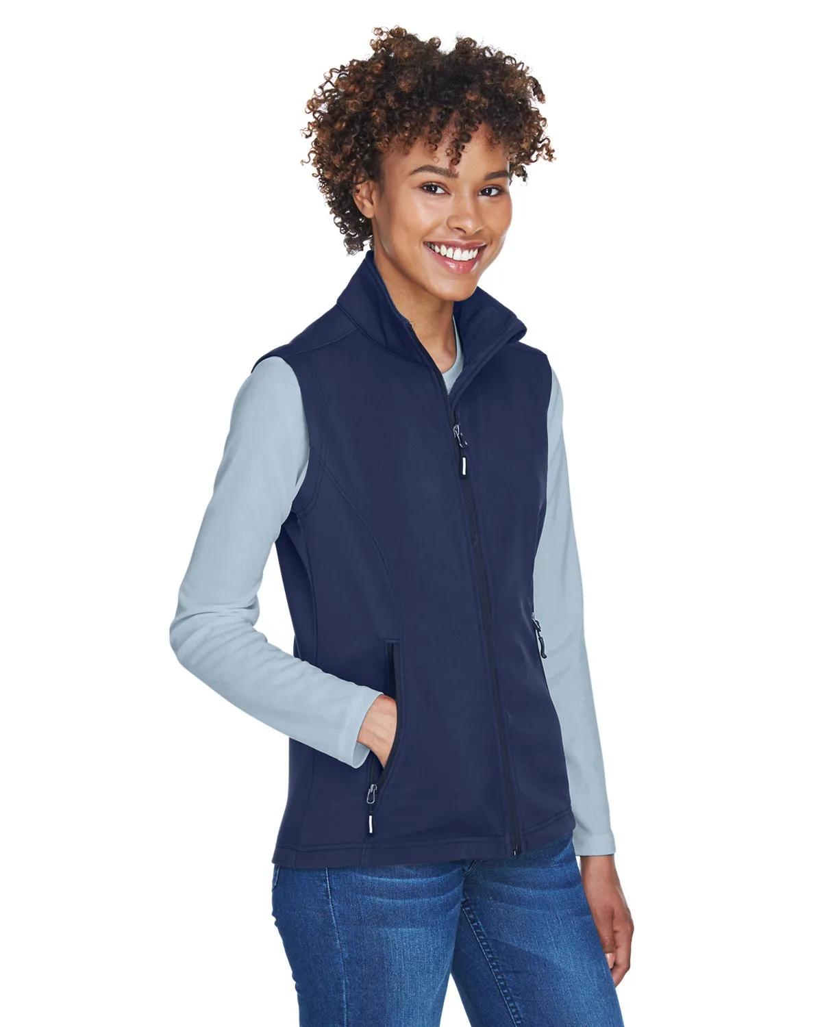 Ladies' Cruise Two-Layer Fleece Bonded Soft Shell Vest 16 of 27