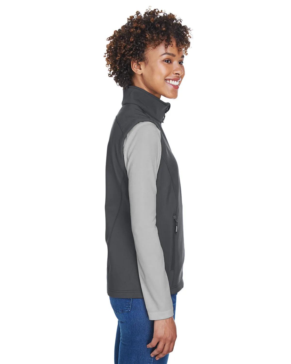 Ladies' Cruise Two-Layer Fleece Bonded Soft Shell Vest 6 of 27