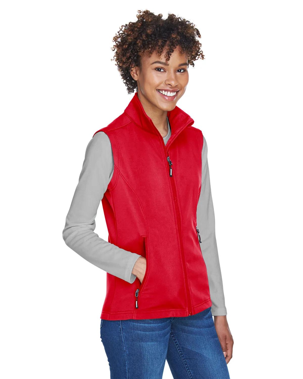 Ladies' Cruise Two-Layer Fleece Bonded Soft Shell Vest 22 of 27