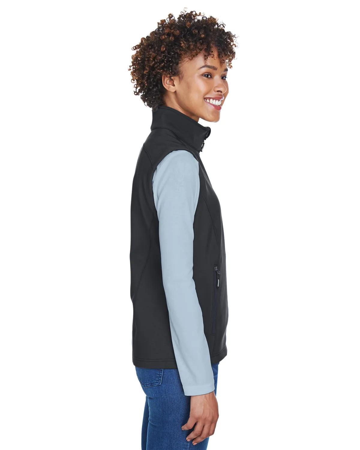 Ladies' Cruise Two-Layer Fleece Bonded Soft Shell Vest 10 of 27