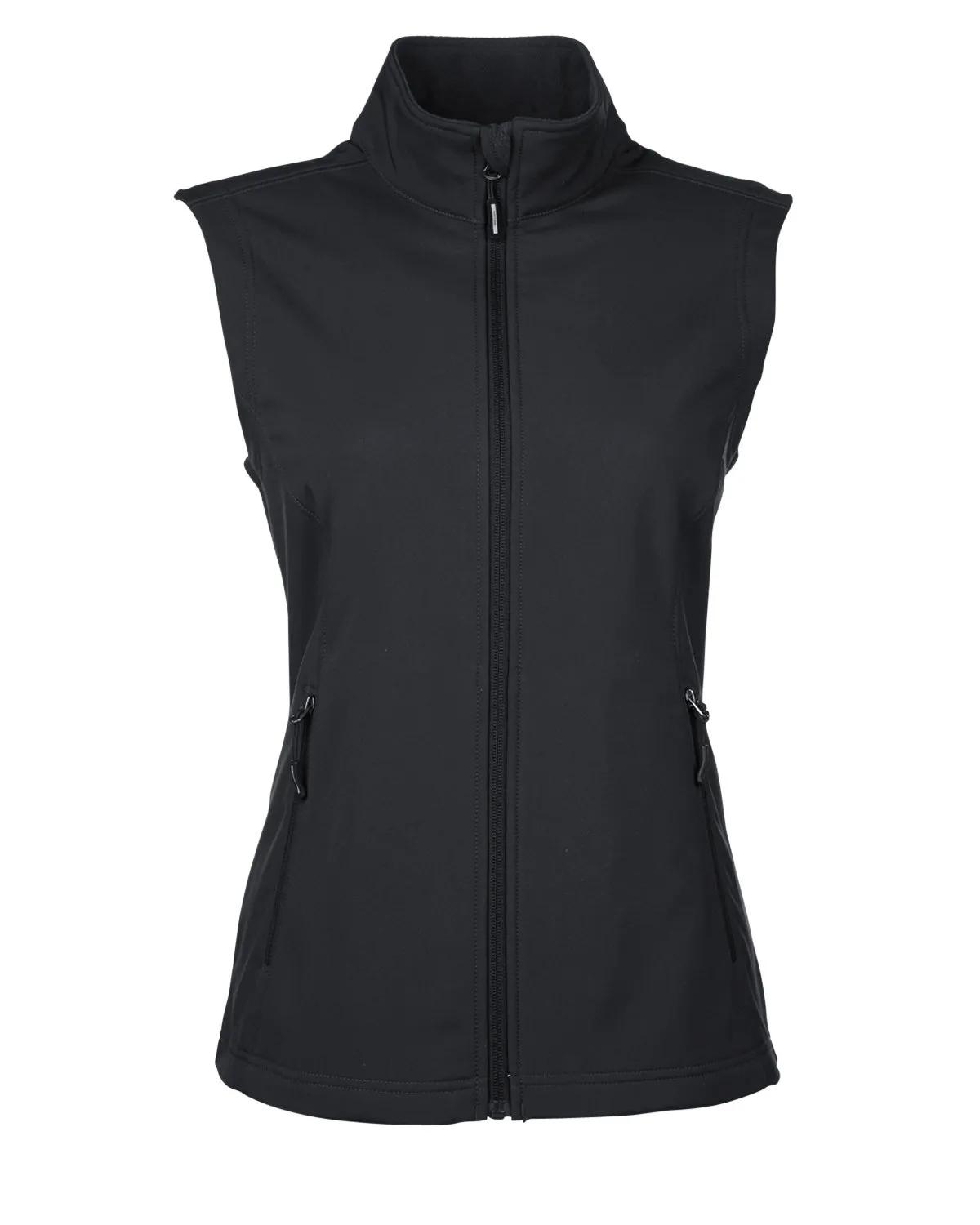 Ladies' Cruise Two-Layer Fleece Bonded Soft Shell Vest 13 of 27