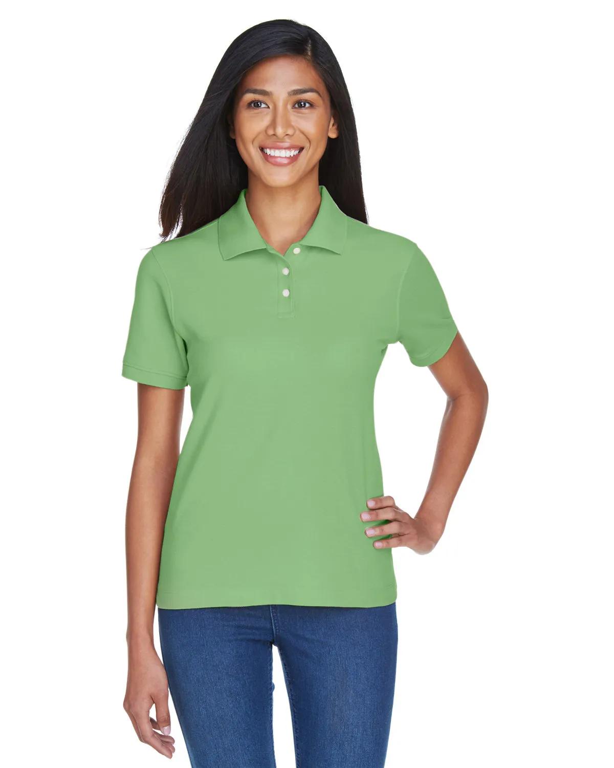 Ladies' Pima Piqué Short-Sleeve Polo 1 of 13