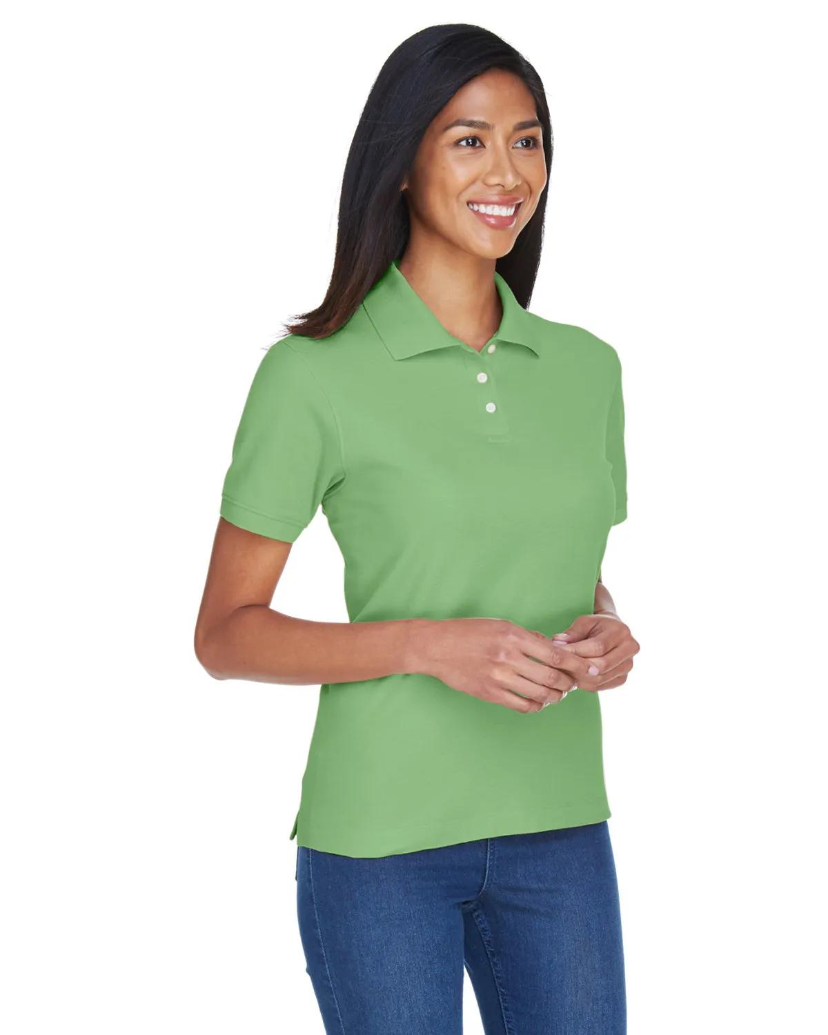 Ladies' Pima Piqué Short-Sleeve Polo 8 of 13