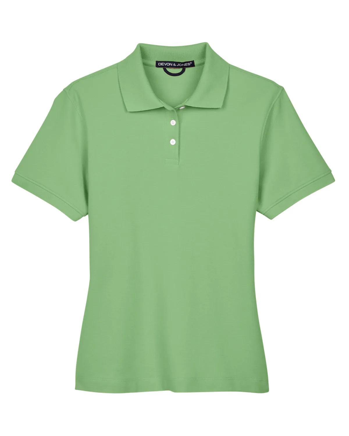 Ladies' Pima Piqué Short-Sleeve Polo 9 of 13