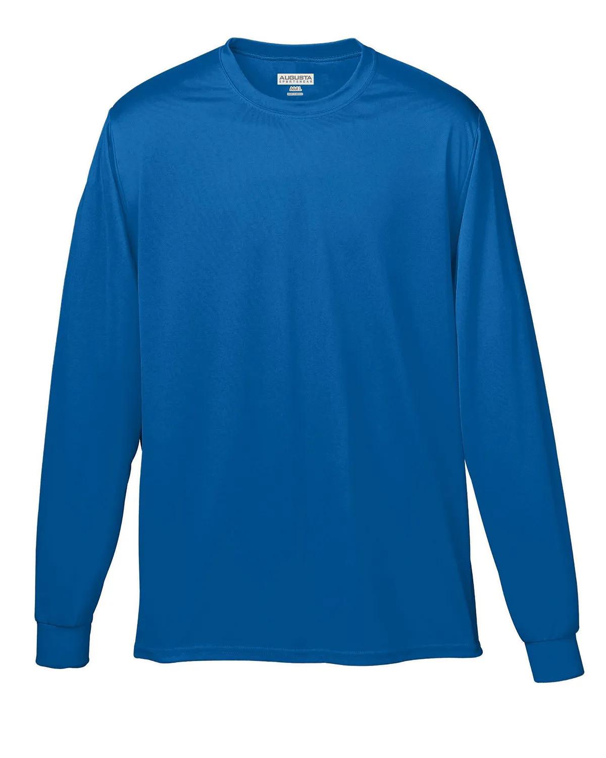 Adult Wicking Long-Sleeve T-Shirt 2 of 28
