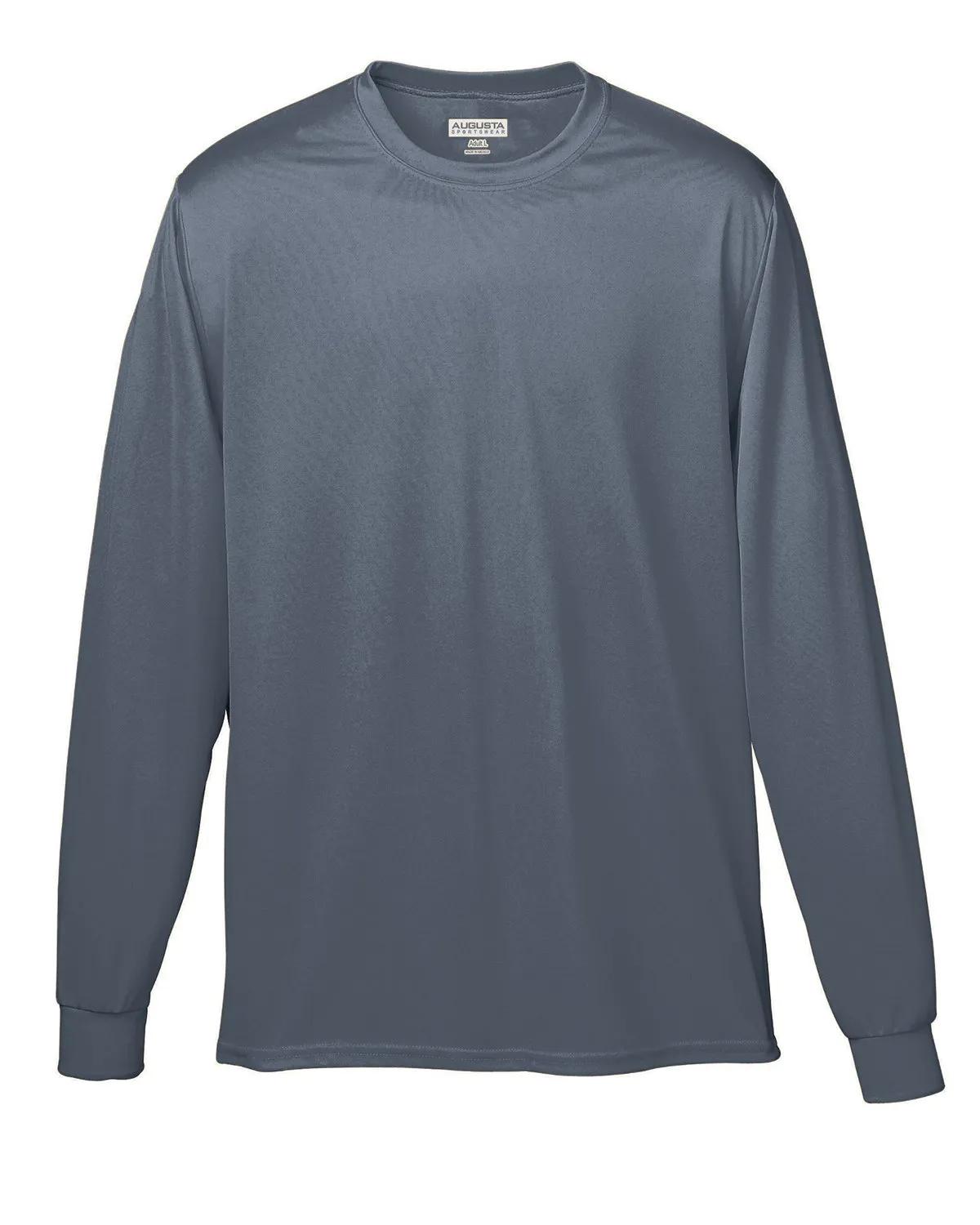 Adult Wicking Long-Sleeve T-Shirt 5 of 28