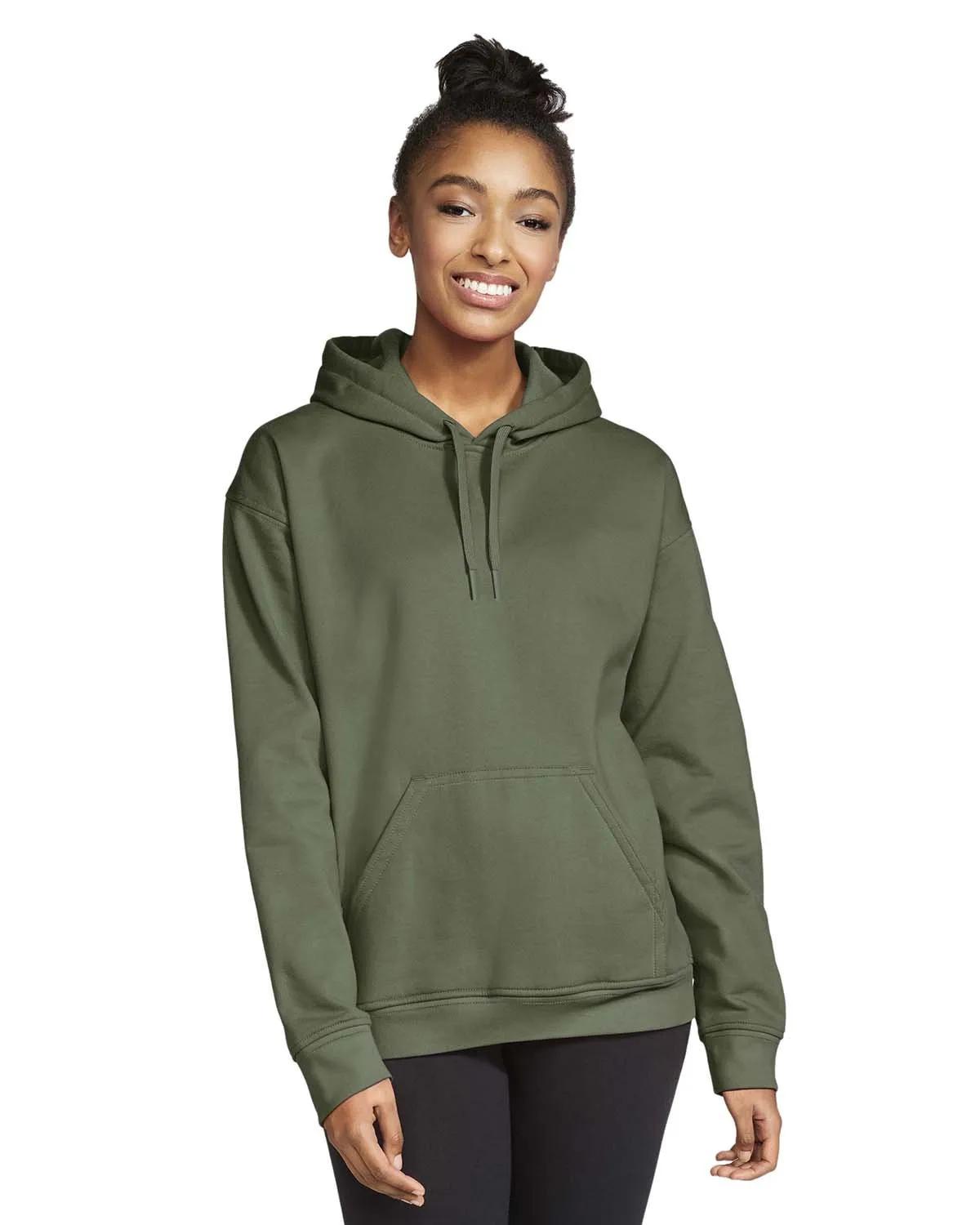 Adult Softstyle® Fleece Pullover Hooded Sweatshirt 5 of 109