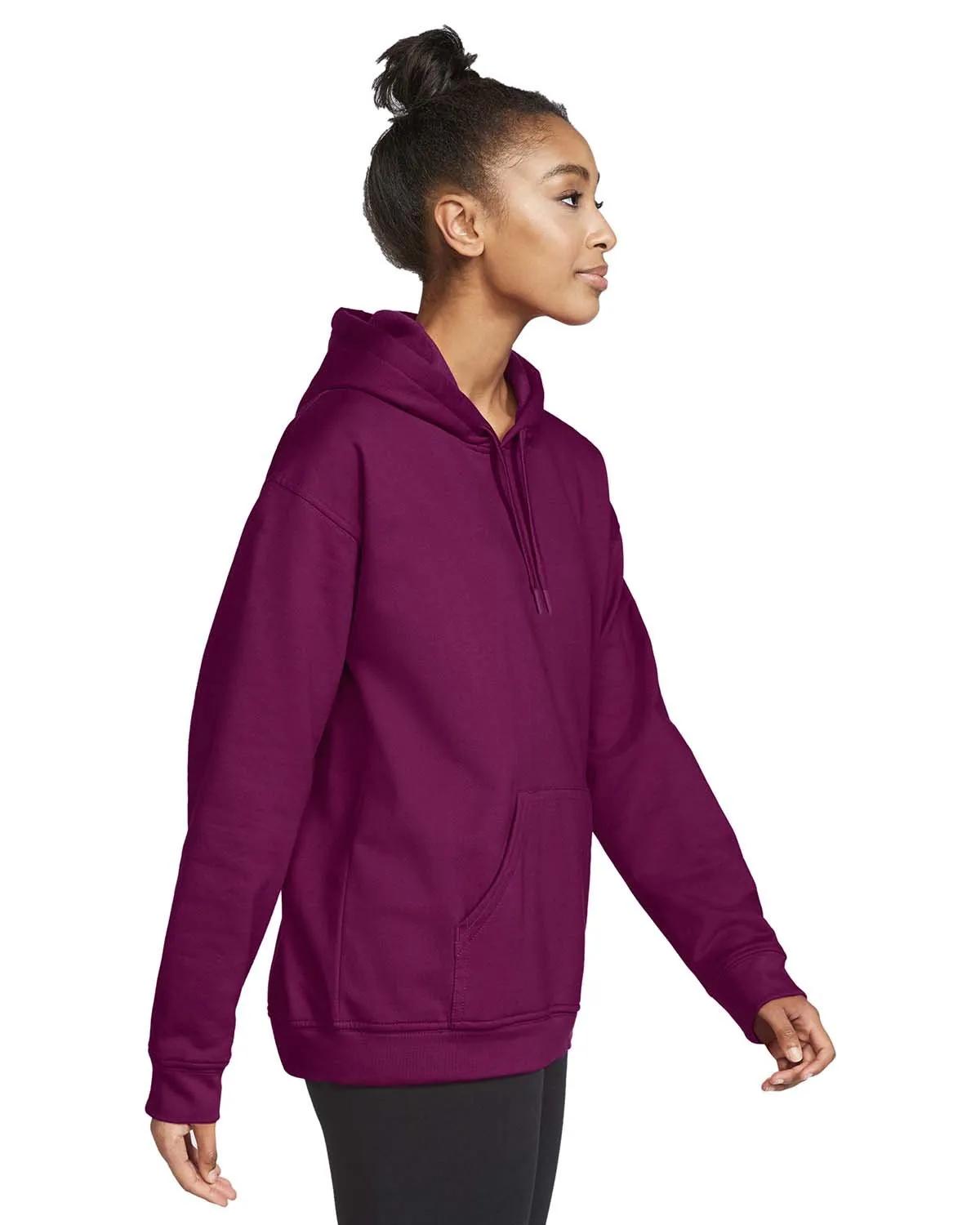 Adult Softstyle® Fleece Pullover Hooded Sweatshirt 104 of 109