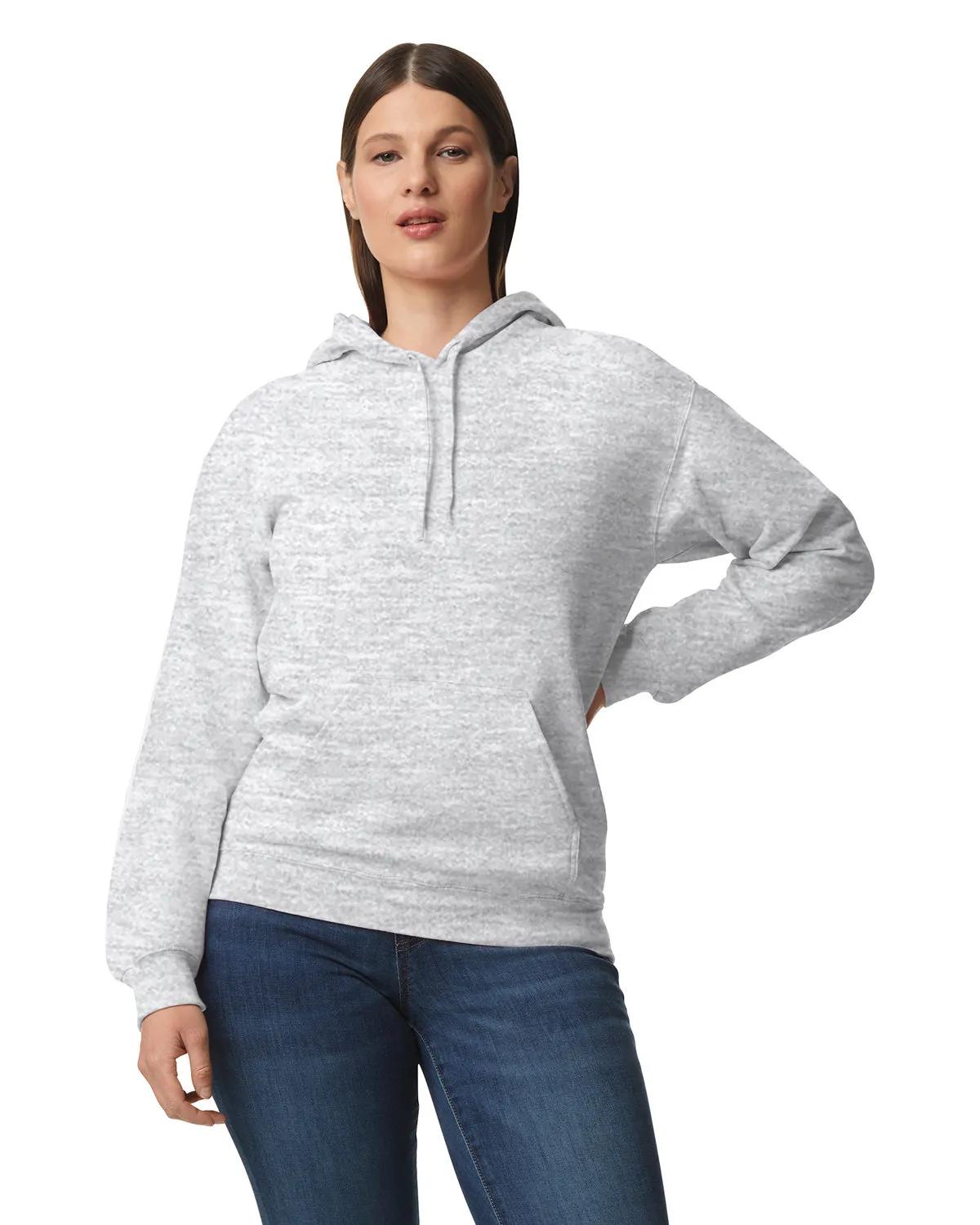 Adult Softstyle® Fleece Pullover Hooded Sweatshirt 35 of 109