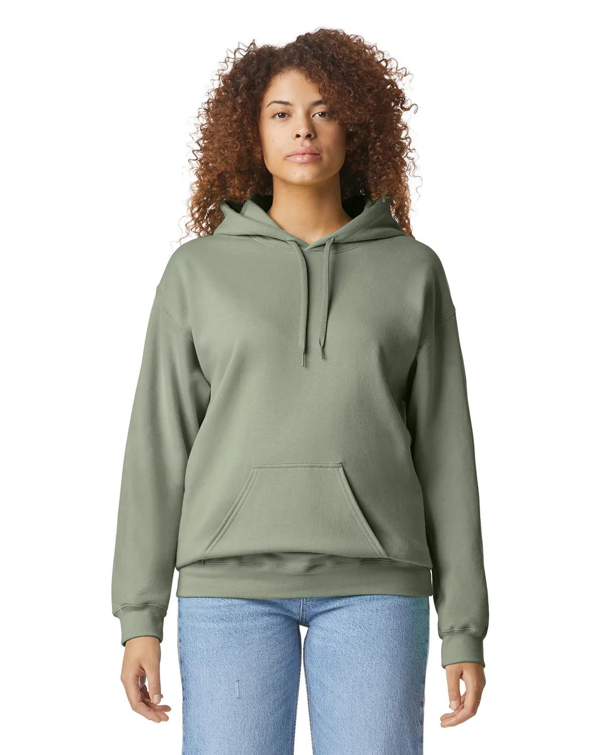 Adult Softstyle® Fleece Pullover Hooded Sweatshirt 28 of 109