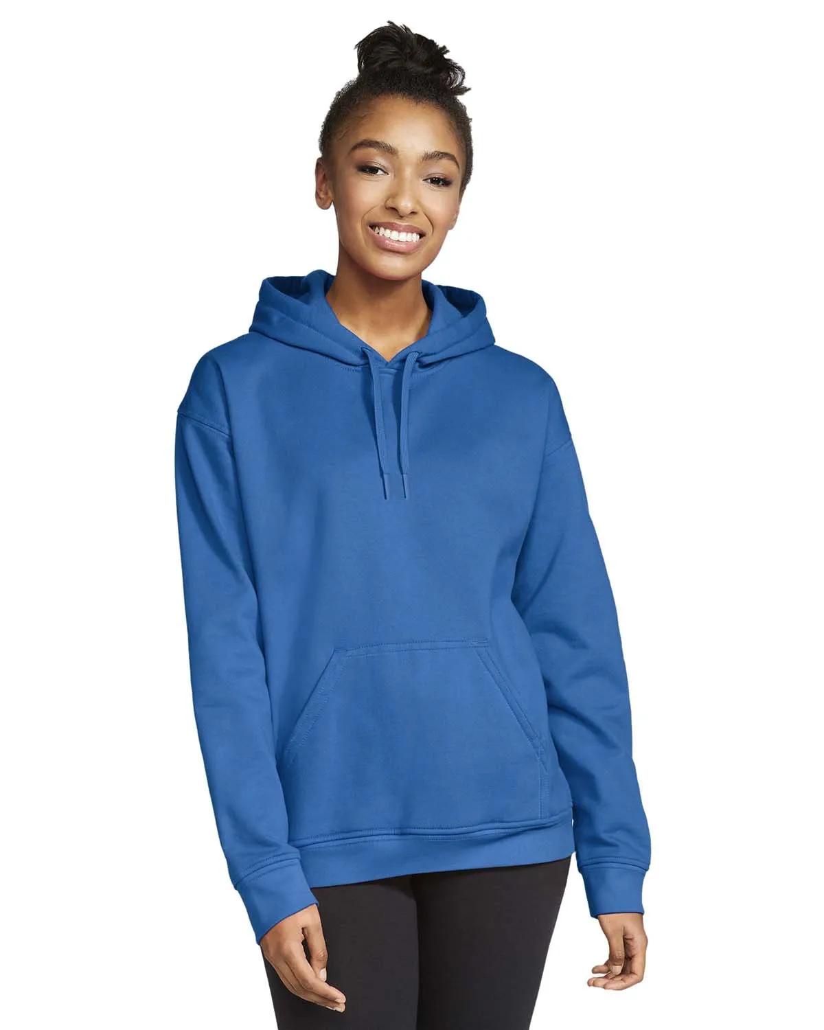 Adult Softstyle® Fleece Pullover Hooded Sweatshirt 34 of 109