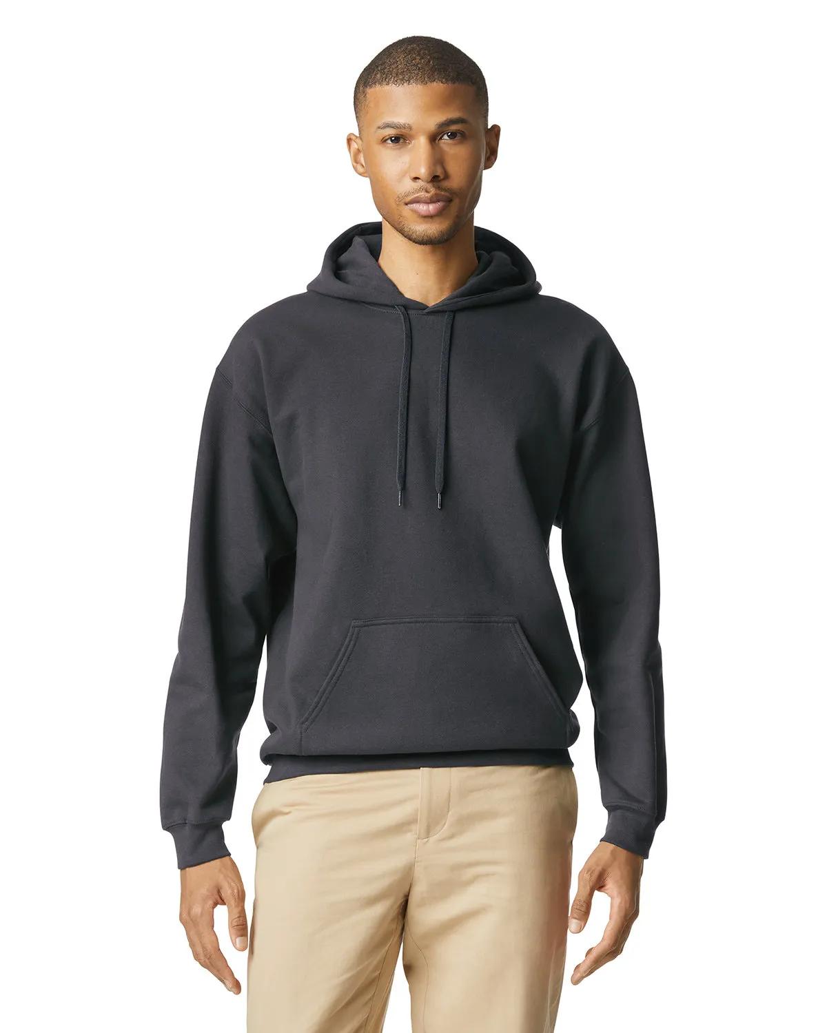 Adult Softstyle® Fleece Pullover Hooded Sweatshirt 1 of 109