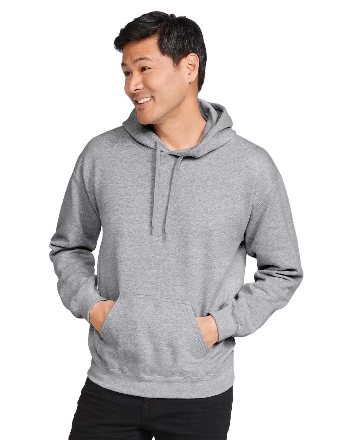 Adult Softstyle® Fleece Pullover Hooded Sweatshirt 8 of 109