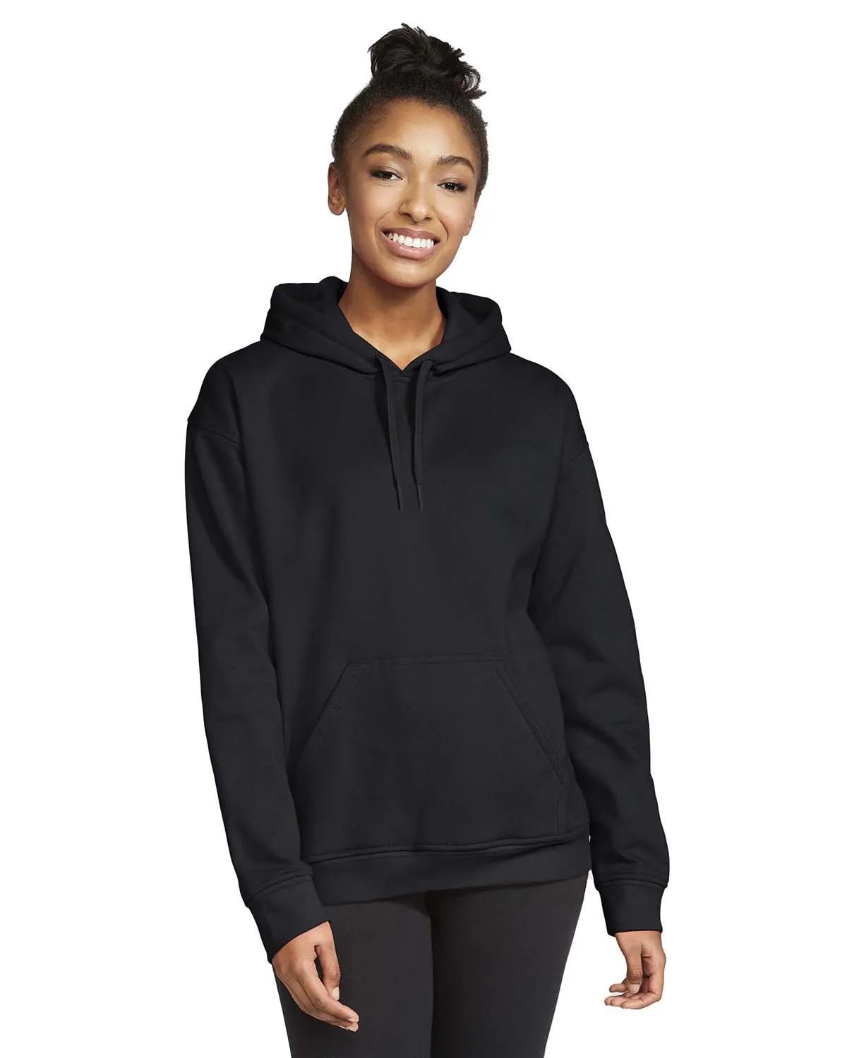 Adult Softstyle® Fleece Pullover Hooded Sweatshirt 6 of 109