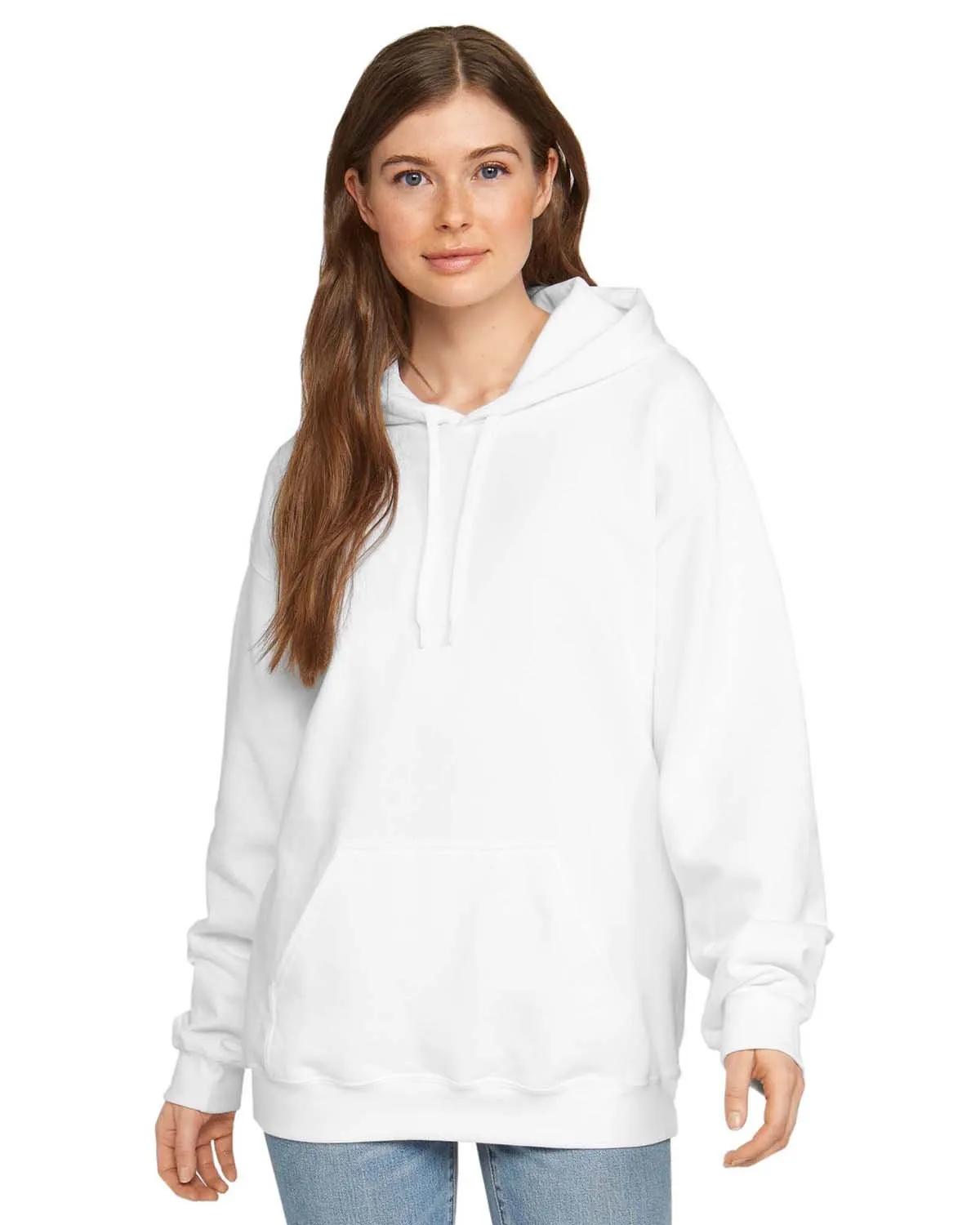 Adult Softstyle® Fleece Pullover Hooded Sweatshirt 35 of 109