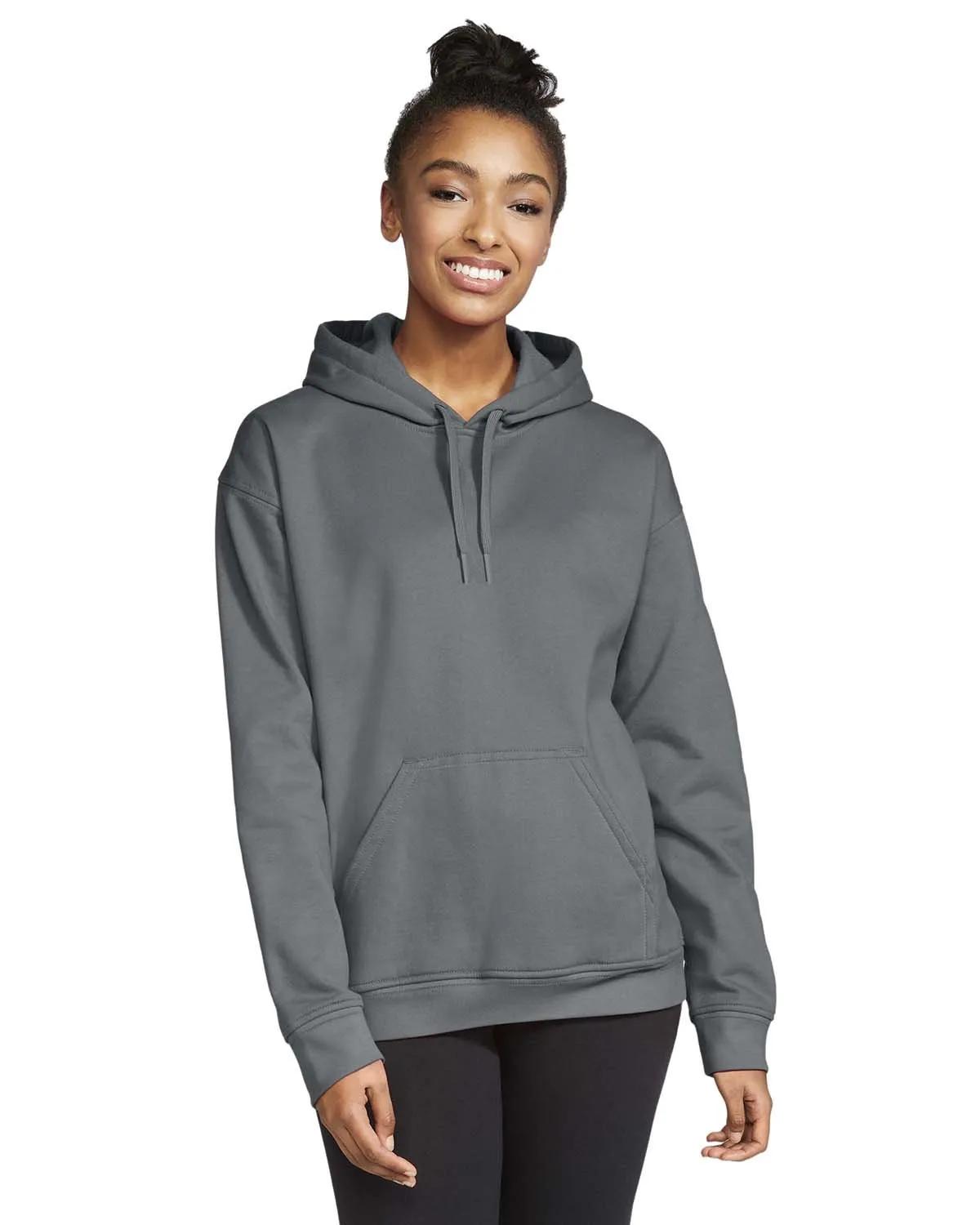 Adult Softstyle® Fleece Pullover Hooded Sweatshirt 15 of 109