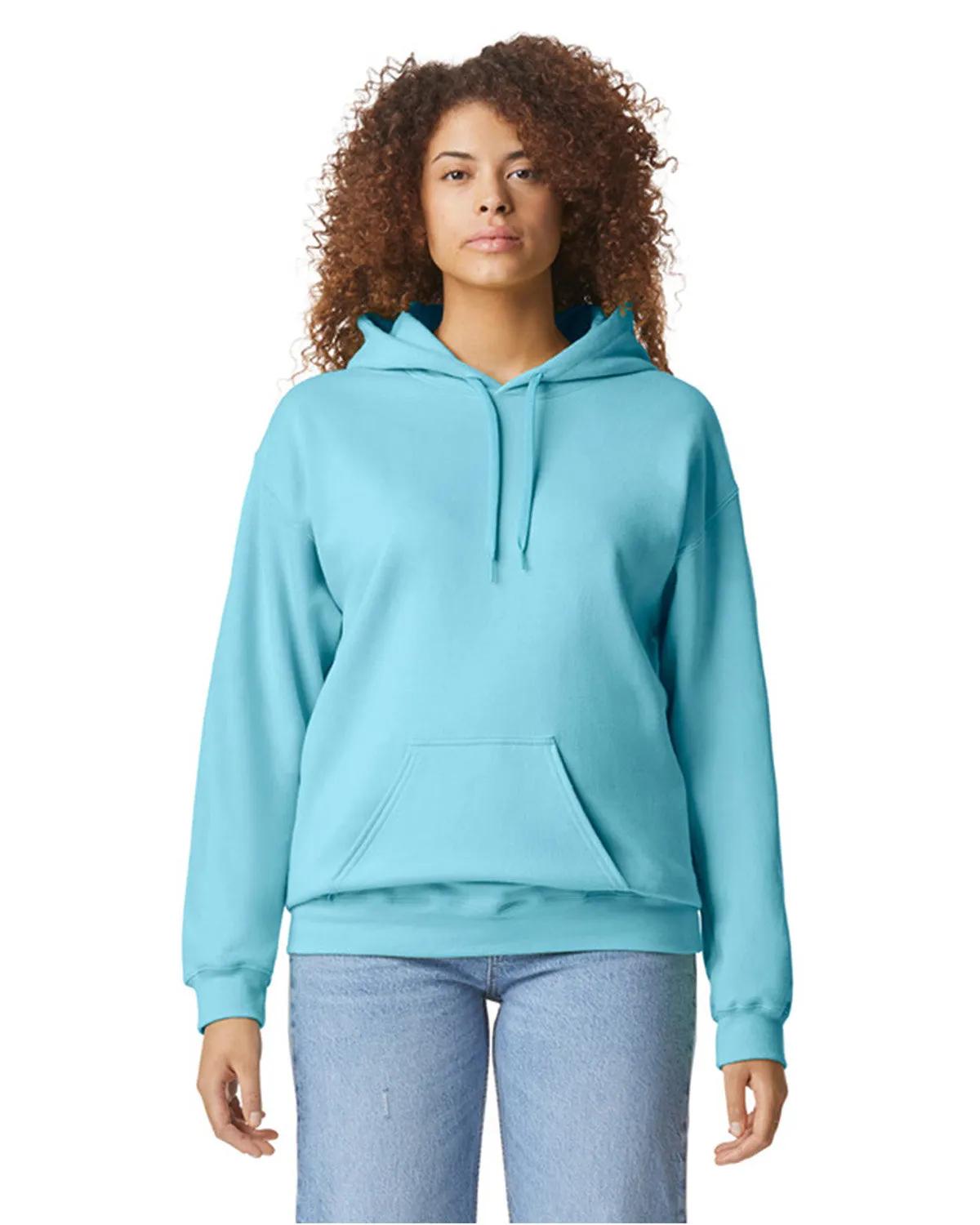 Adult Softstyle® Fleece Pullover Hooded Sweatshirt 30 of 109