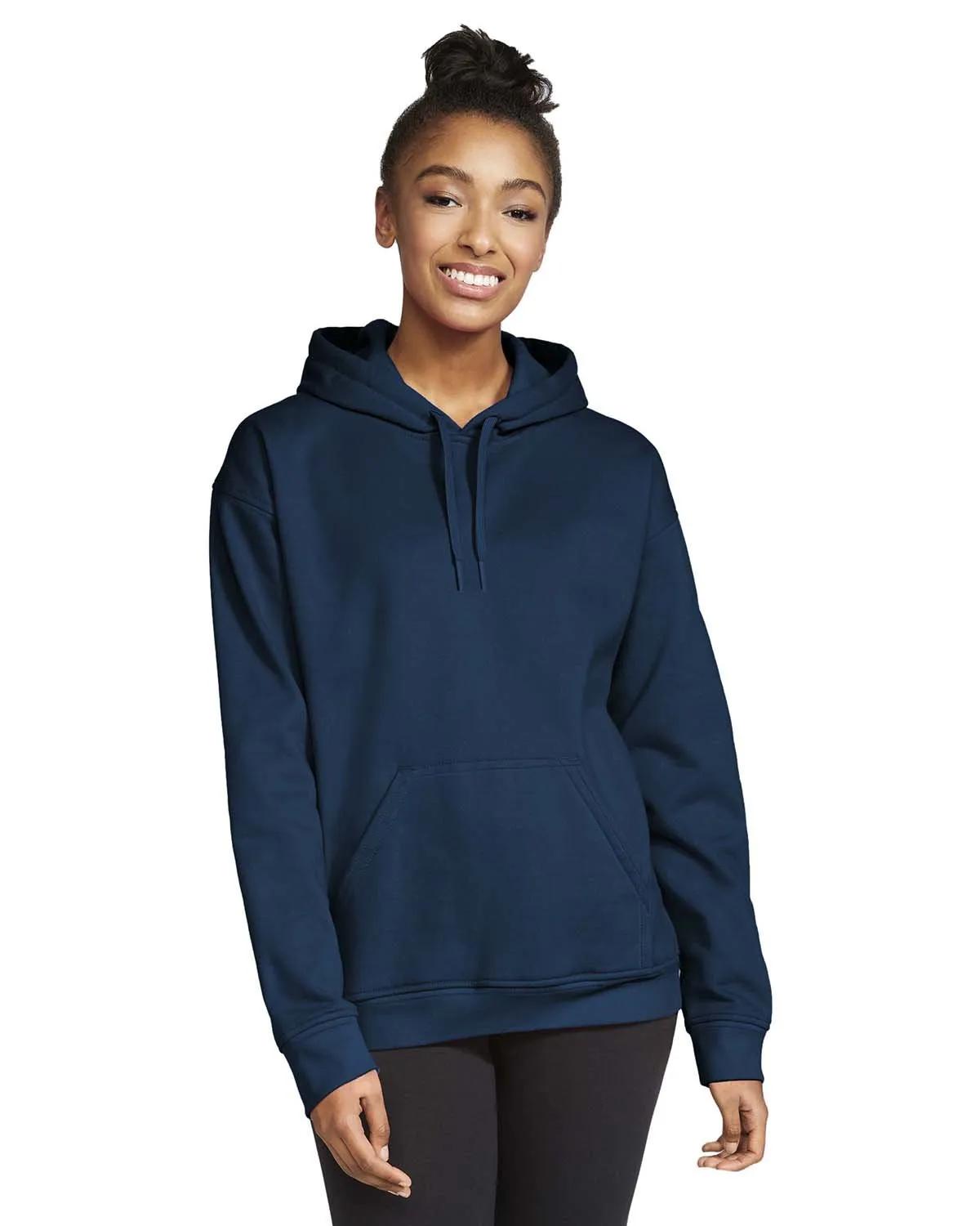 Adult Softstyle® Fleece Pullover Hooded Sweatshirt 23 of 109
