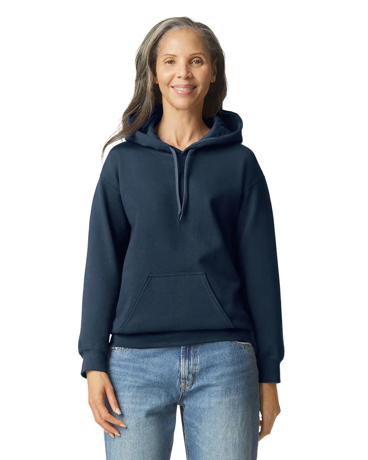 Adult Softstyle® Fleece Pullover Hooded Sweatshirt 1 of 109