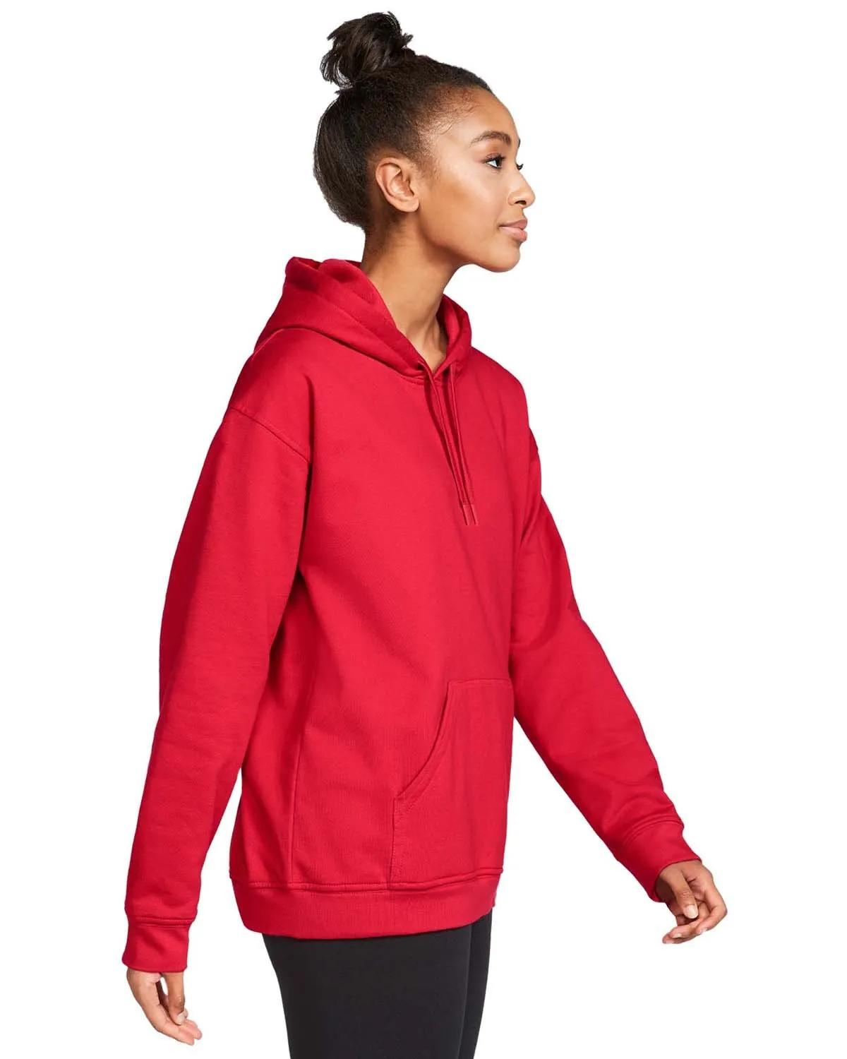 Adult Softstyle® Fleece Pullover Hooded Sweatshirt 101 of 109