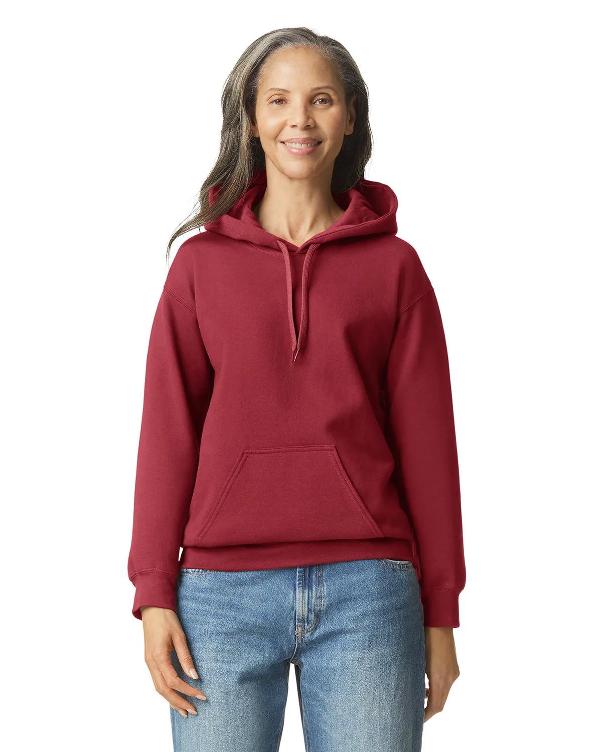 Adult Softstyle® Fleece Pullover Hooded Sweatshirt 20 of 109