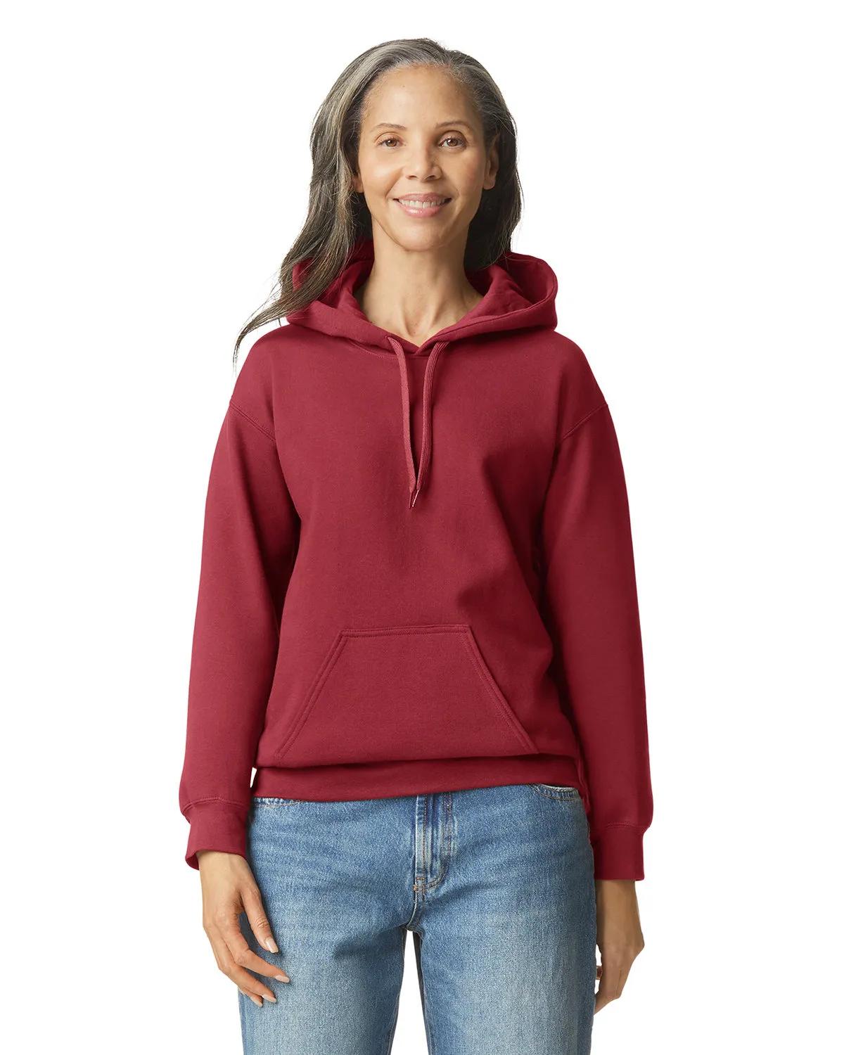 Adult Softstyle® Fleece Pullover Hooded Sweatshirt 6 of 109