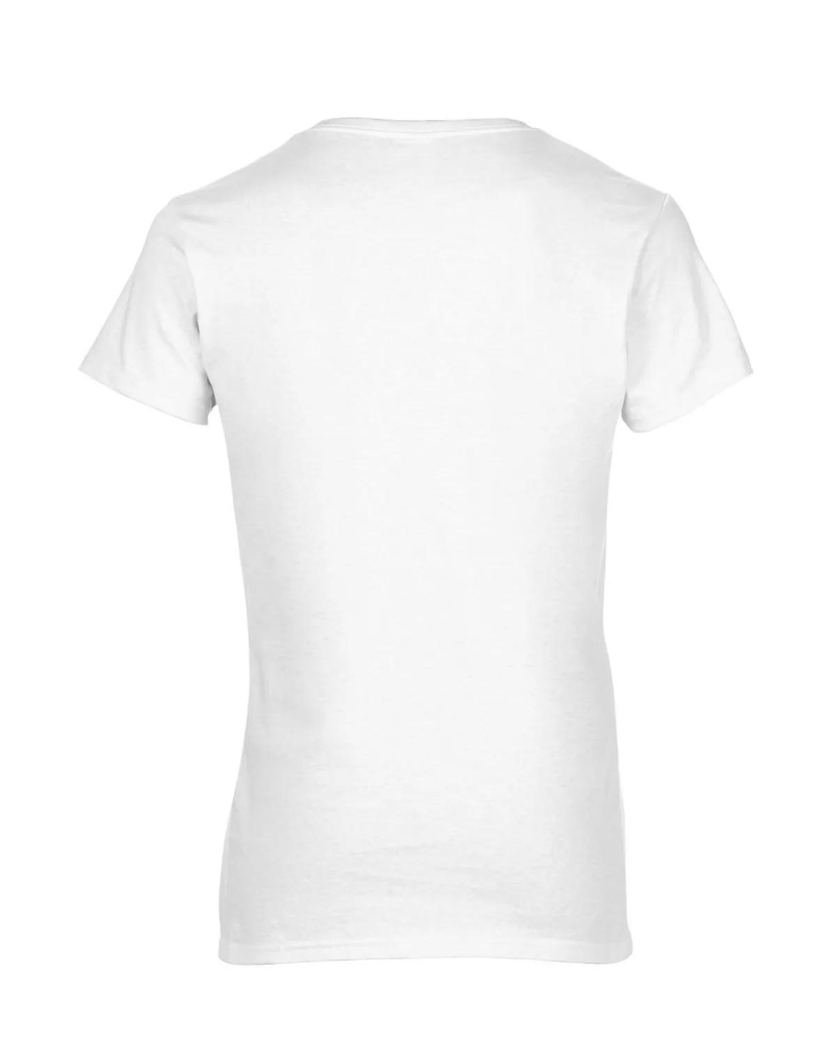 Ladies' Heavy Cotton™ V-Neck T-Shirt 18 of 81