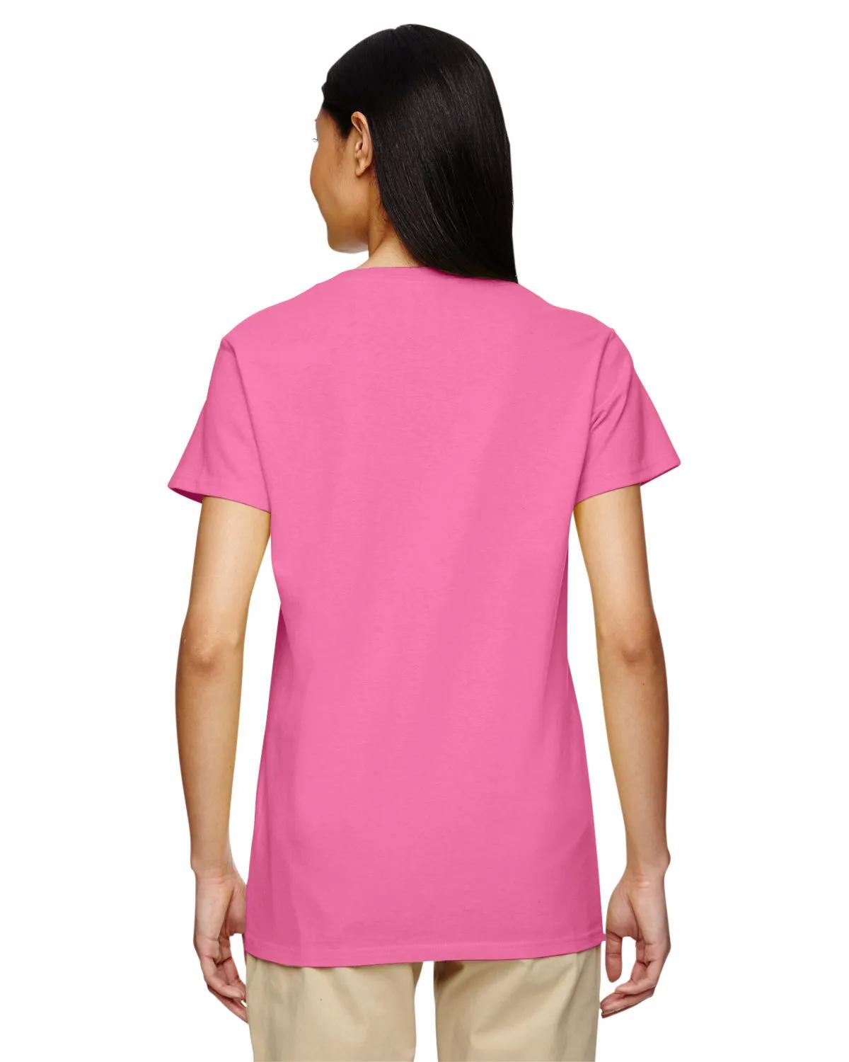 Ladies' Heavy Cotton™ V-Neck T-Shirt 21 of 81