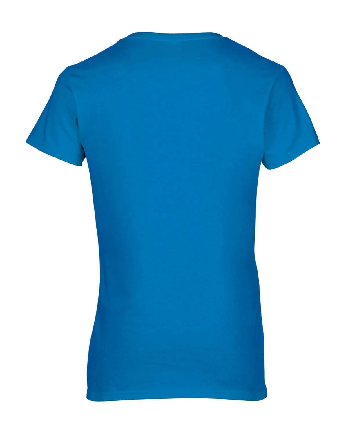 Ladies' Heavy Cotton™ V-Neck T-Shirt 45 of 81