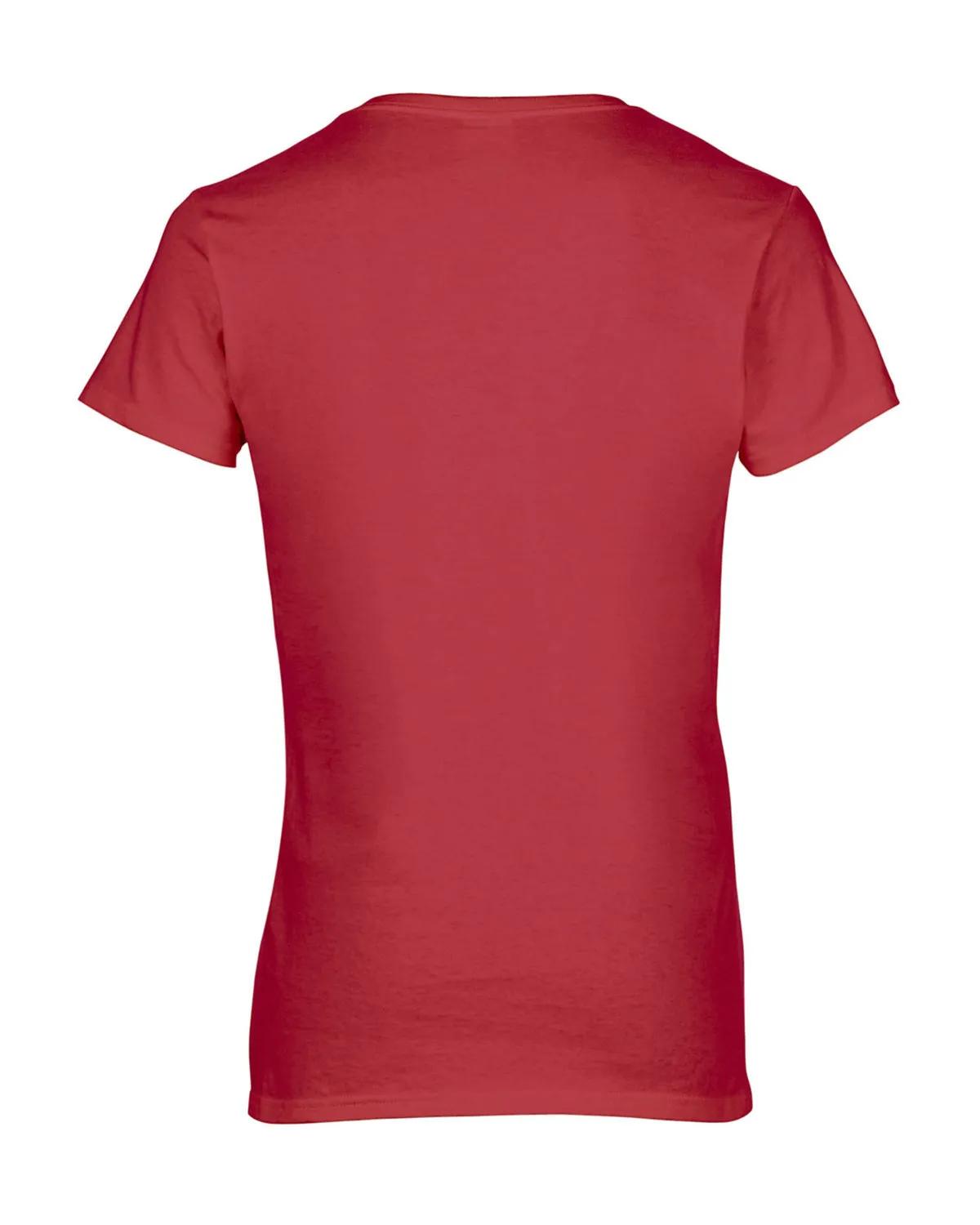 Ladies' Heavy Cotton™ V-Neck T-Shirt 74 of 81