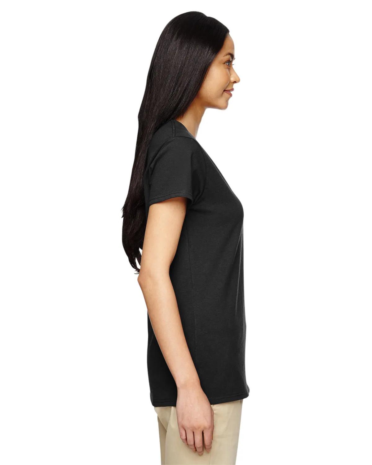 Ladies' Heavy Cotton™ V-Neck T-Shirt 47 of 81